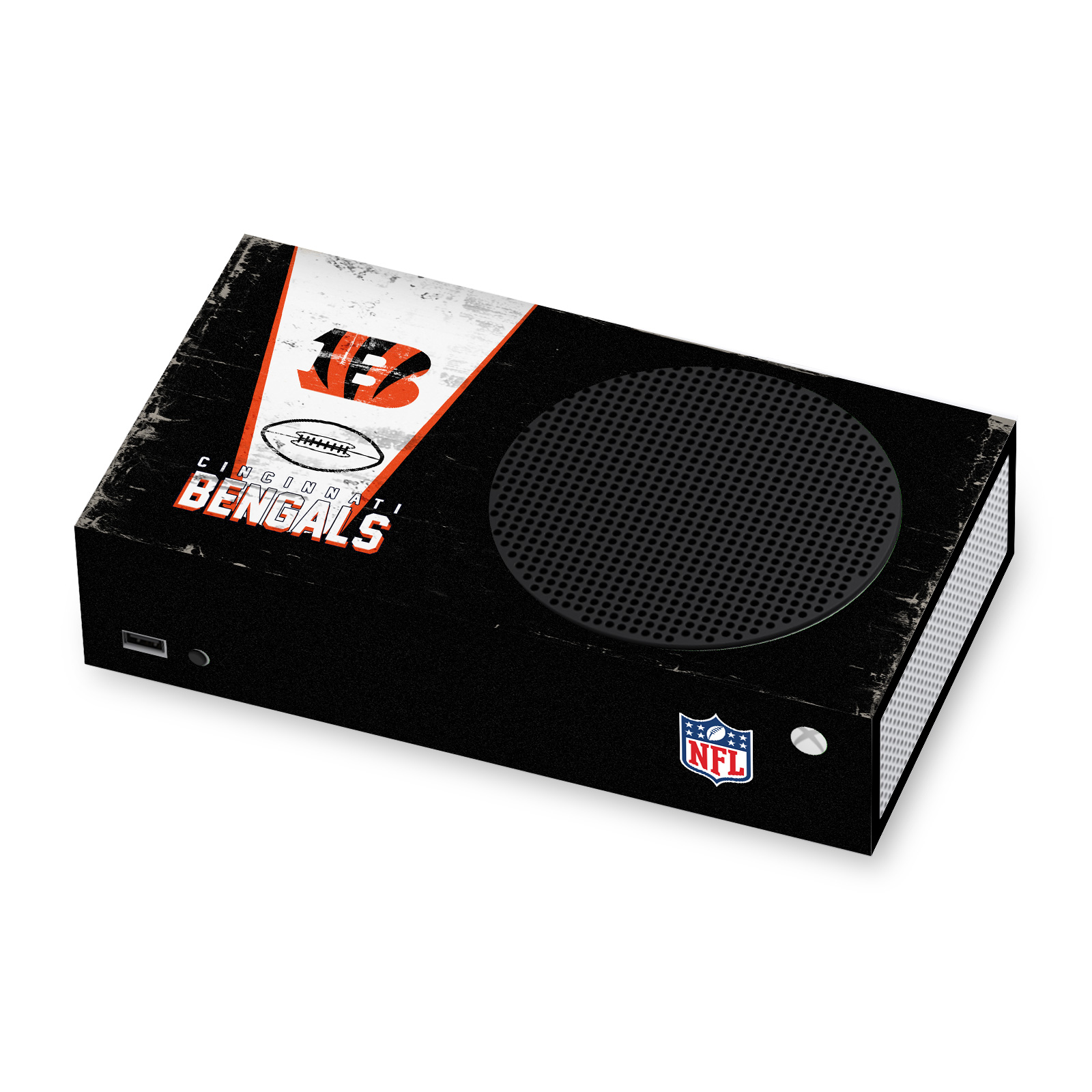 OFFICIAL NFL CINCINNATI BENGALS VINYL SKIN DECAL FOR XBOX SERIES S CONSOLE