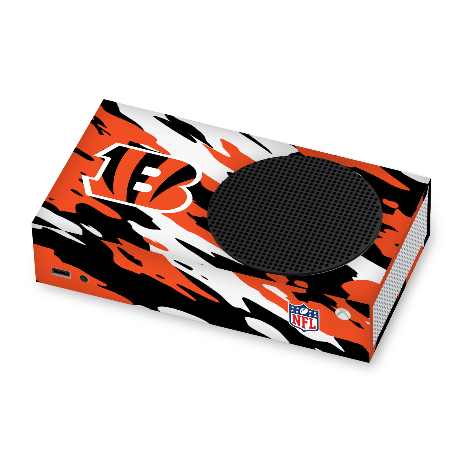 OFFICIAL NFL CINCINNATI BENGALS VINYL SKIN DECAL FOR XBOX SERIES S CONSOLE