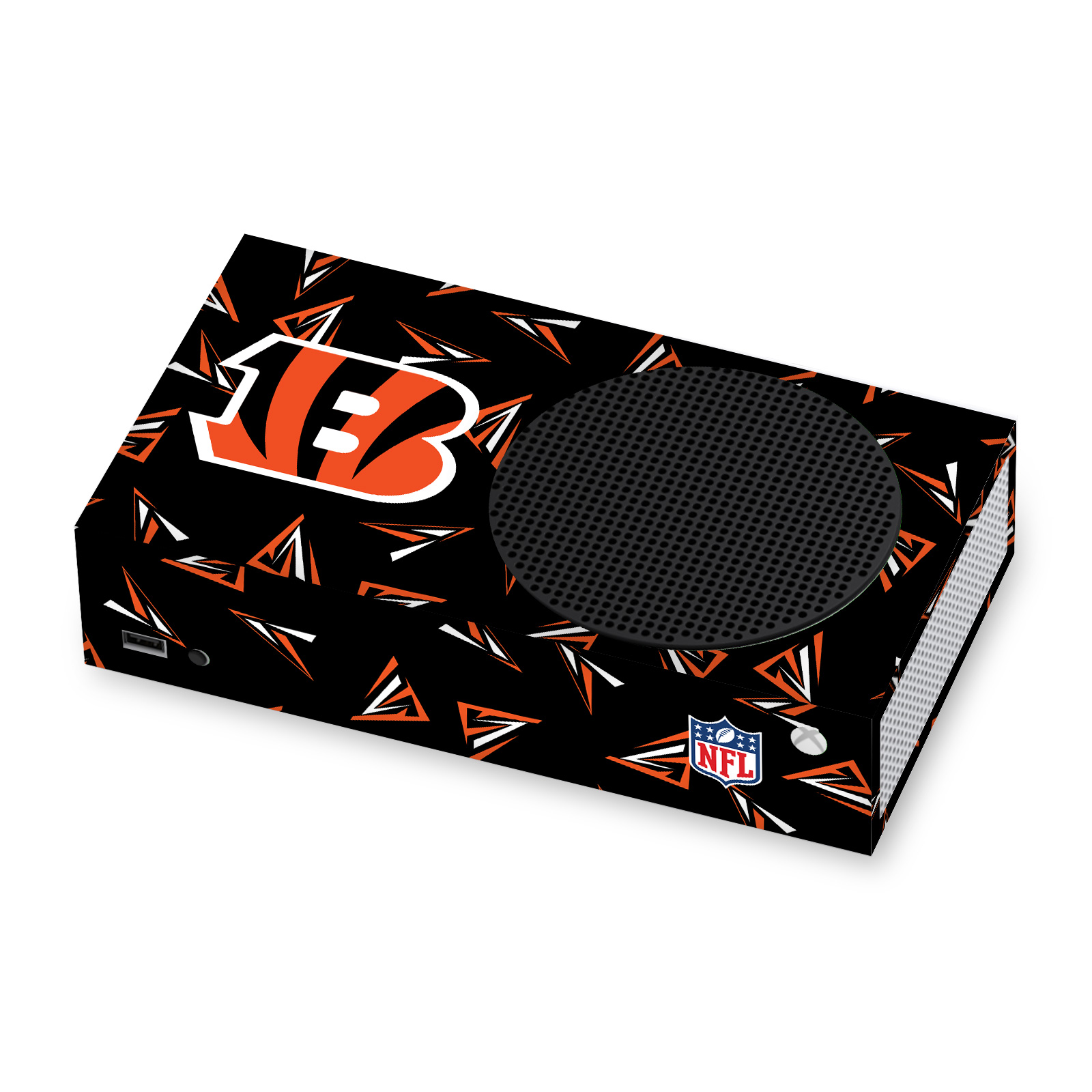 OFFICIAL NFL CINCINNATI BENGALS VINYL SKIN DECAL FOR XBOX SERIES S CONSOLE