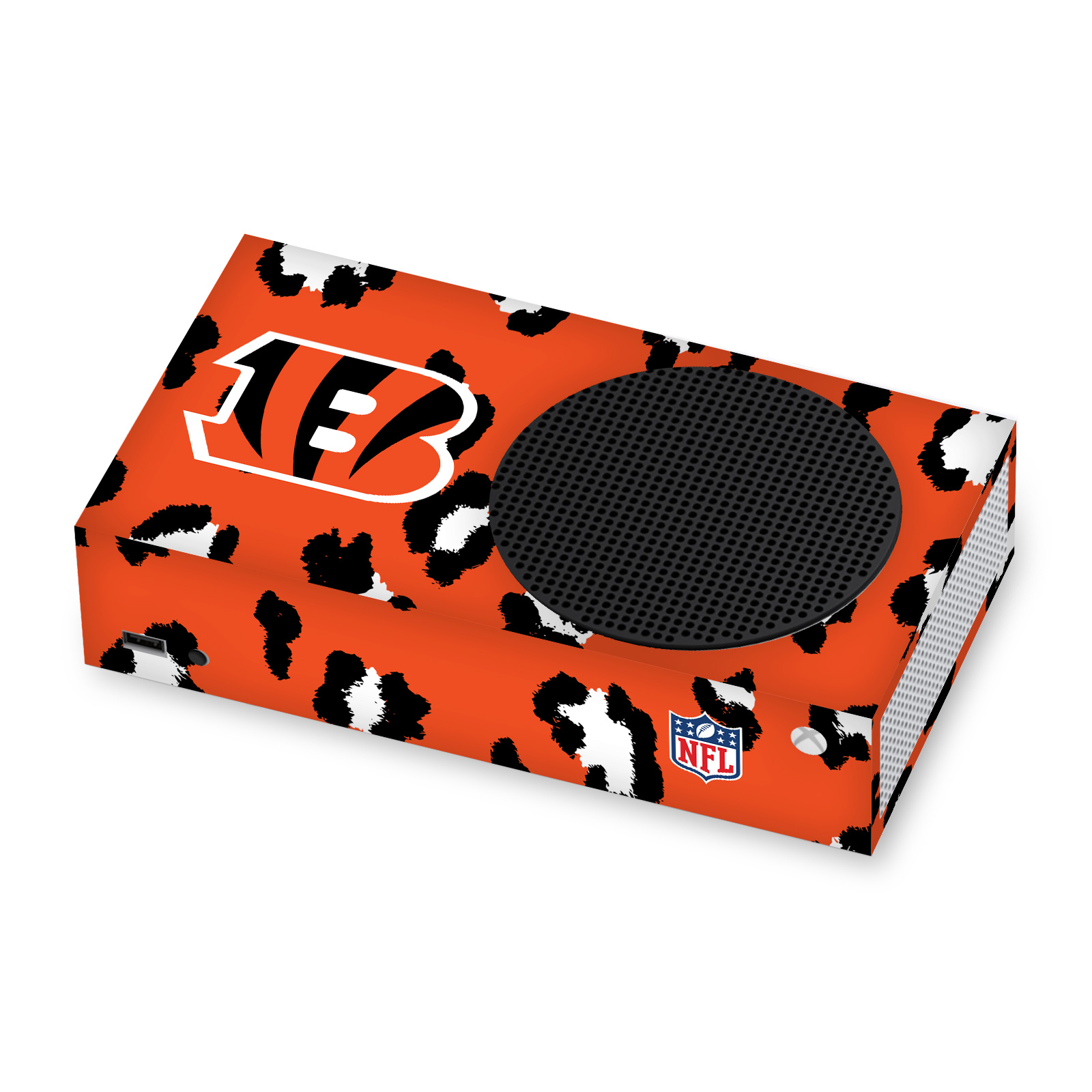 OFFICIAL NFL CINCINNATI BENGALS VINYL SKIN DECAL FOR XBOX SERIES S CONSOLE