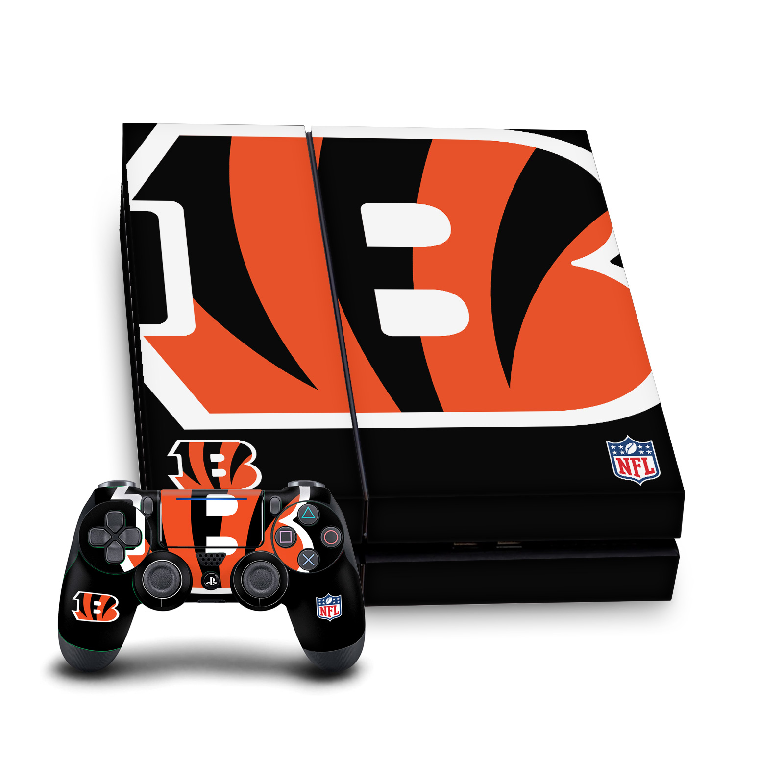 OFFICIAL NFL CINCINNATI BENGALS VINYL SKIN FOR SONY PS4 CONSOLE & CONTROLLER