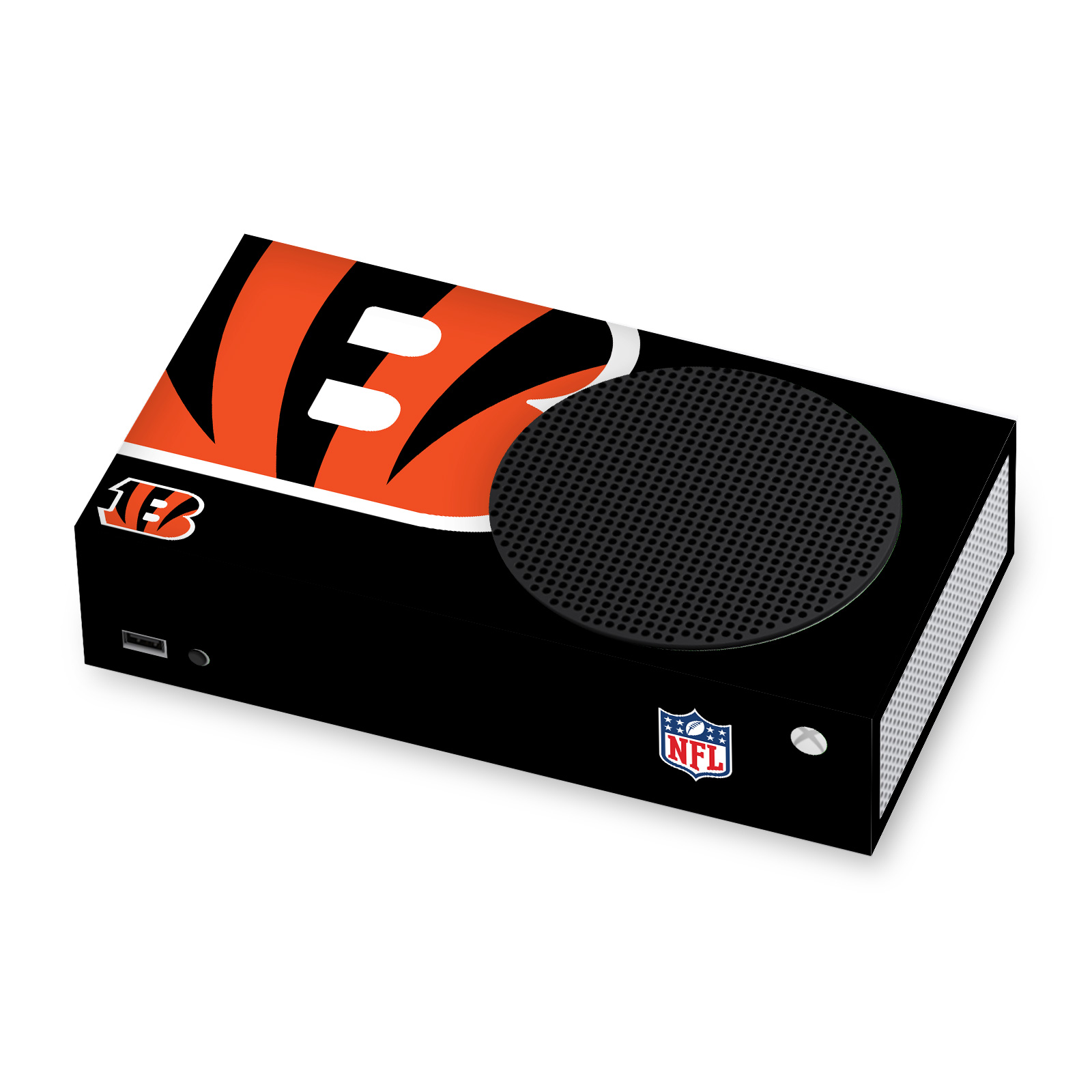 OFFICIAL NFL CINCINNATI BENGALS VINYL SKIN DECAL FOR XBOX SERIES S CONSOLE