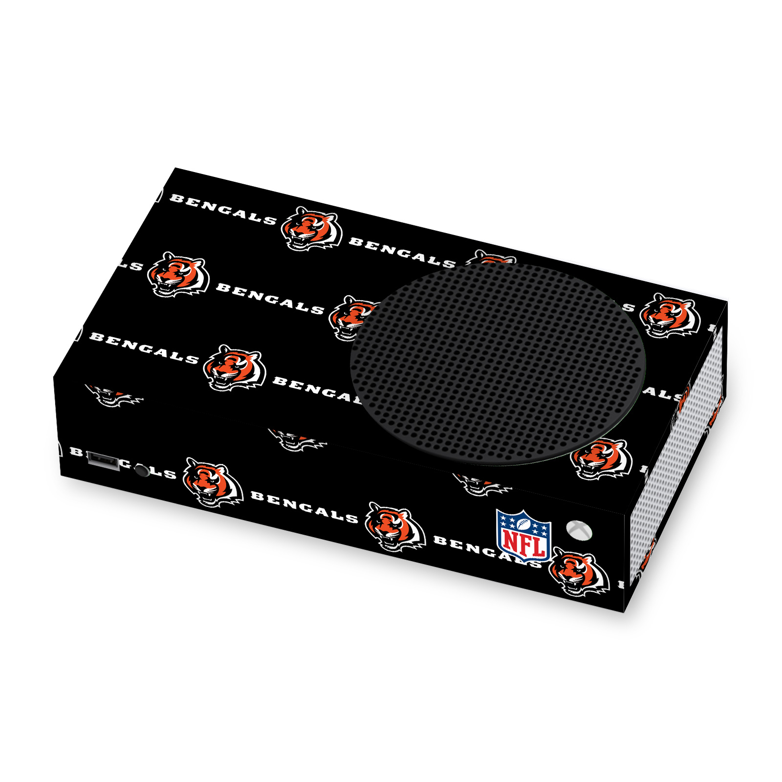 OFFICIAL NFL CINCINNATI BENGALS VINYL SKIN DECAL FOR XBOX SERIES S CONSOLE