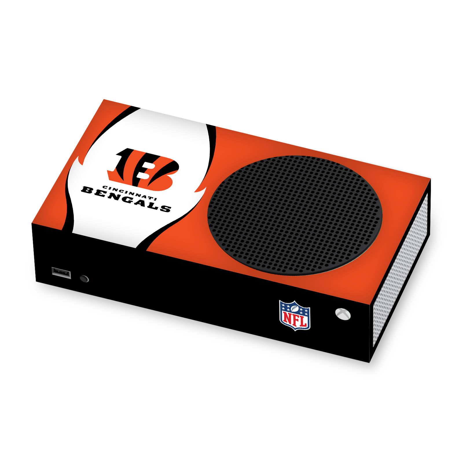 OFFICIAL NFL CINCINNATI BENGALS VINYL SKIN DECAL FOR XBOX SERIES S CONSOLE