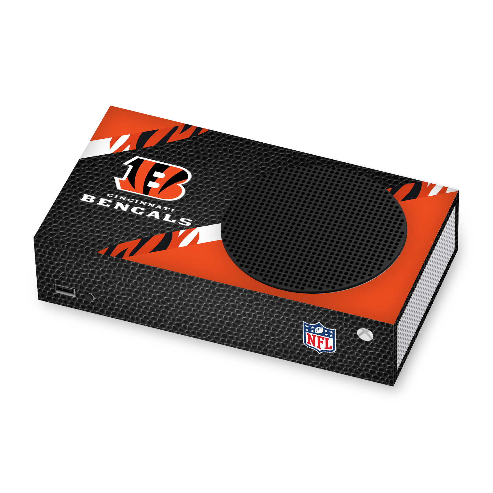 OFFICIAL NFL CINCINNATI BENGALS VINYL SKIN DECAL FOR XBOX SERIES S CONSOLE