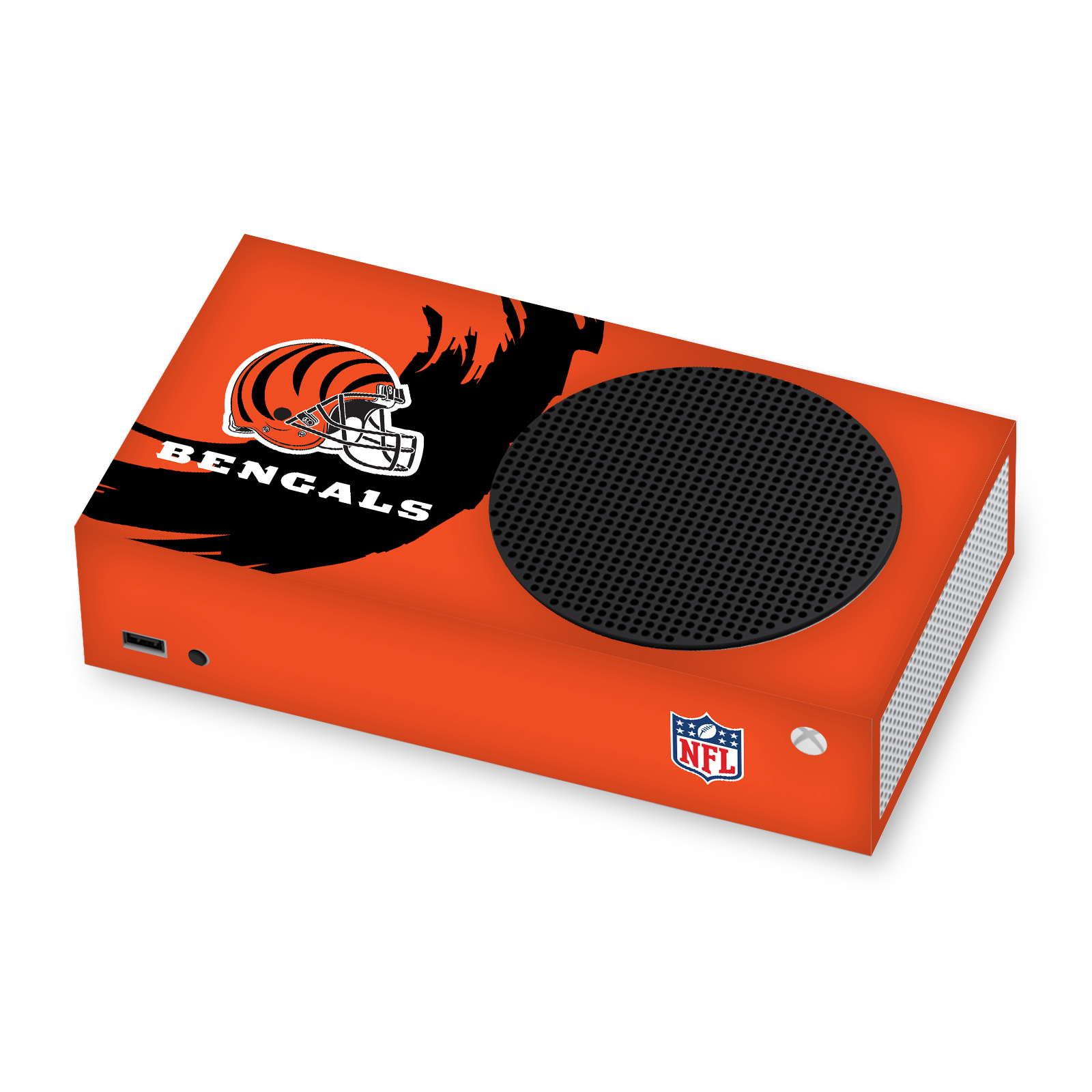 OFFICIAL NFL CINCINNATI BENGALS VINYL SKIN DECAL FOR XBOX SERIES S CONSOLE