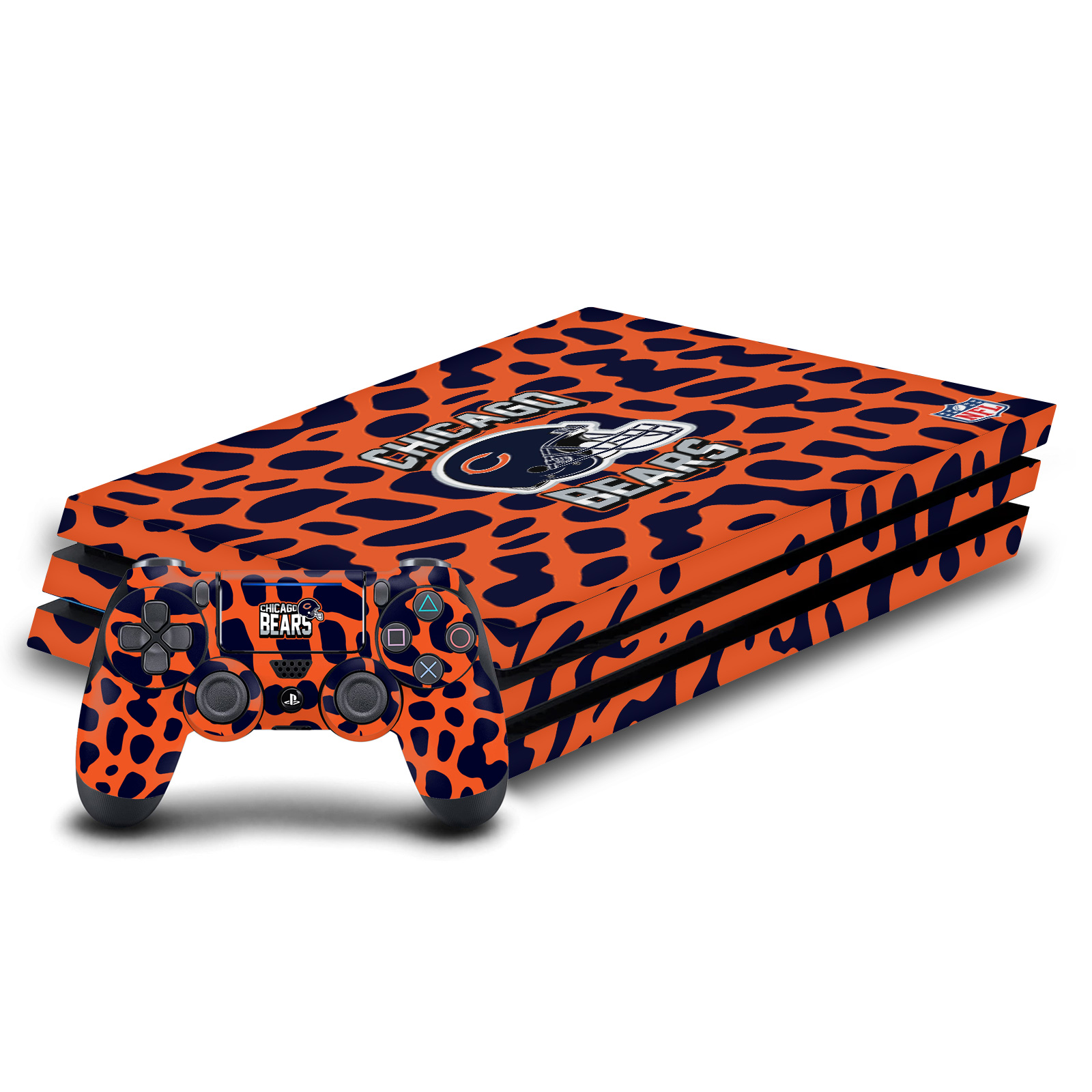 OFFIZIELLER NFL CHICAGO BEARS VINYL SKIN AUFKLEBER FÜR PS4 PRO KONSOLE & DUALSHOCK 4 - Bild 11 von 23
