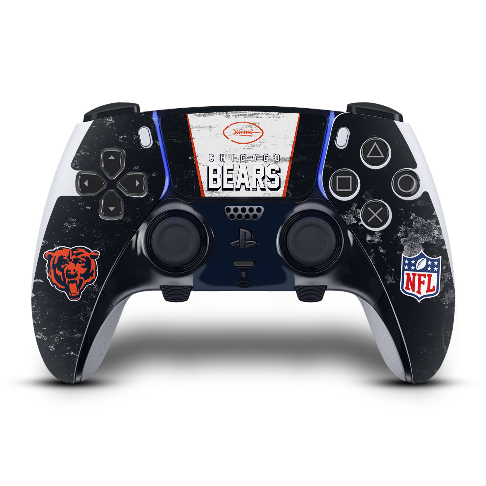 OFFICIAL NFL CHICAGO BEARS VINYL SKIN FOR SONY PS5 DUALSENSE EDGE CONTROLLER