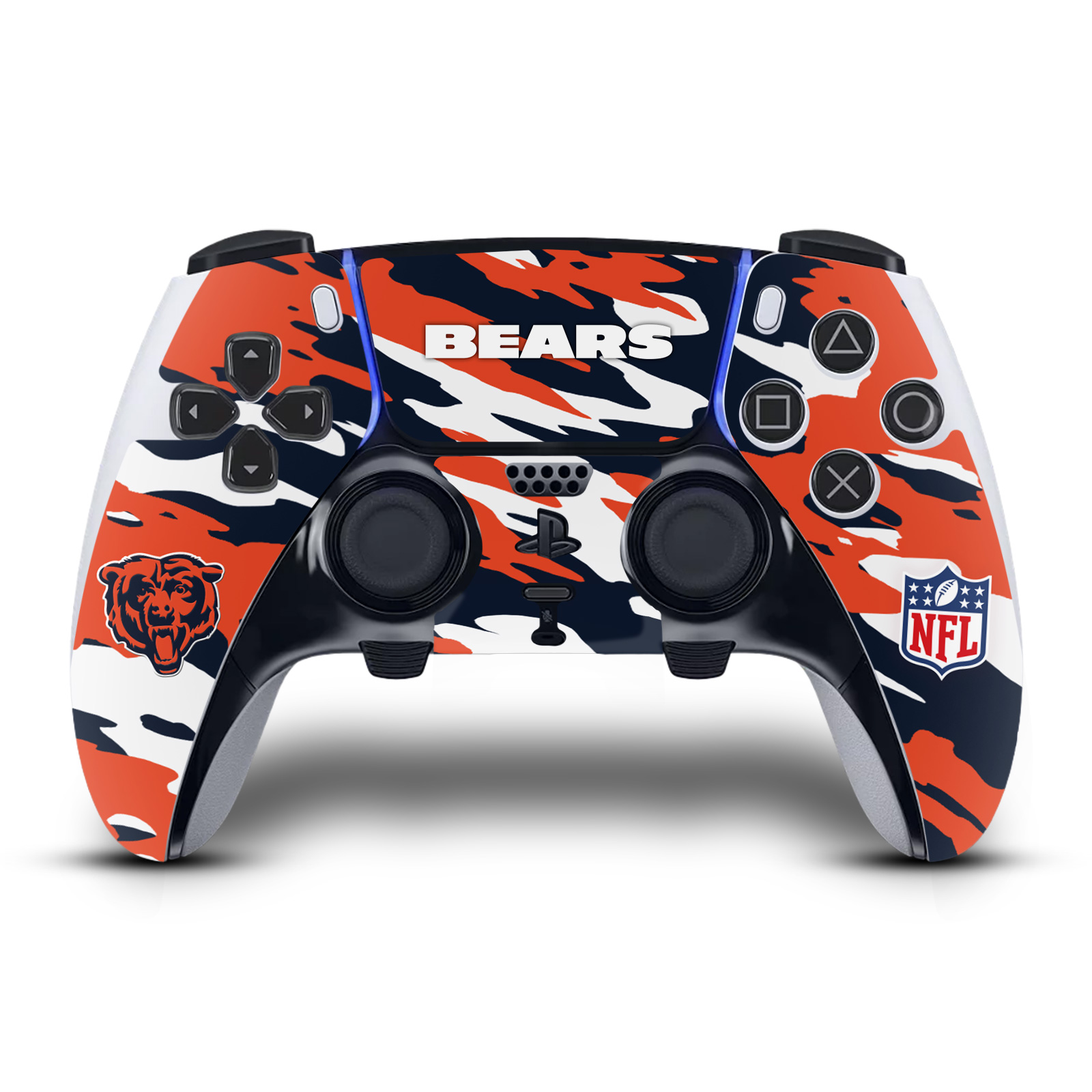 OFFICIAL NFL CHICAGO BEARS VINYL SKIN FOR SONY PS5 DUALSENSE EDGE CONTROLLER