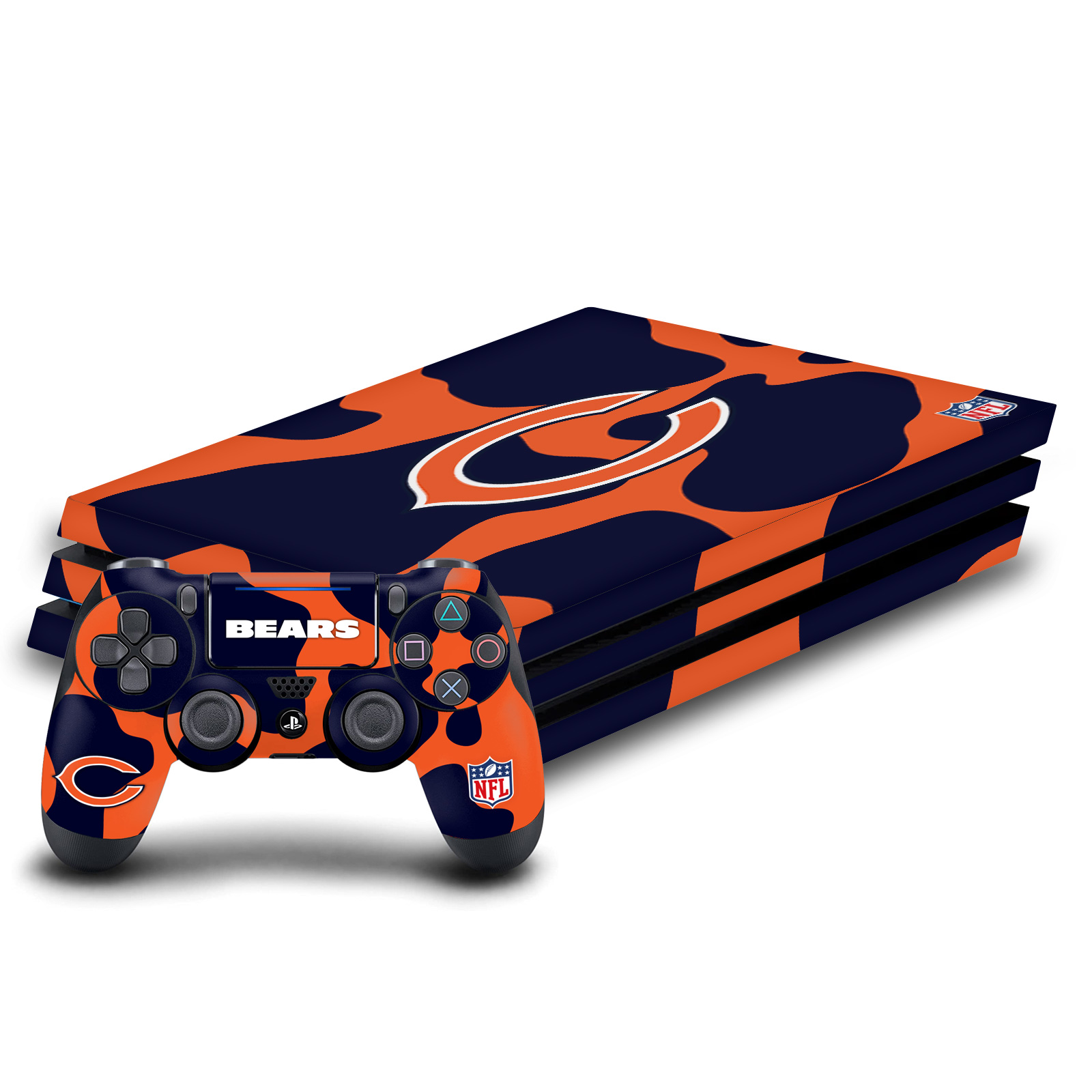 OFFIZIELLER NFL CHICAGO BEARS VINYL SKIN AUFKLEBER FÜR PS4 PRO KONSOLE & DUALSHOCK 4 - Bild 14 von 23