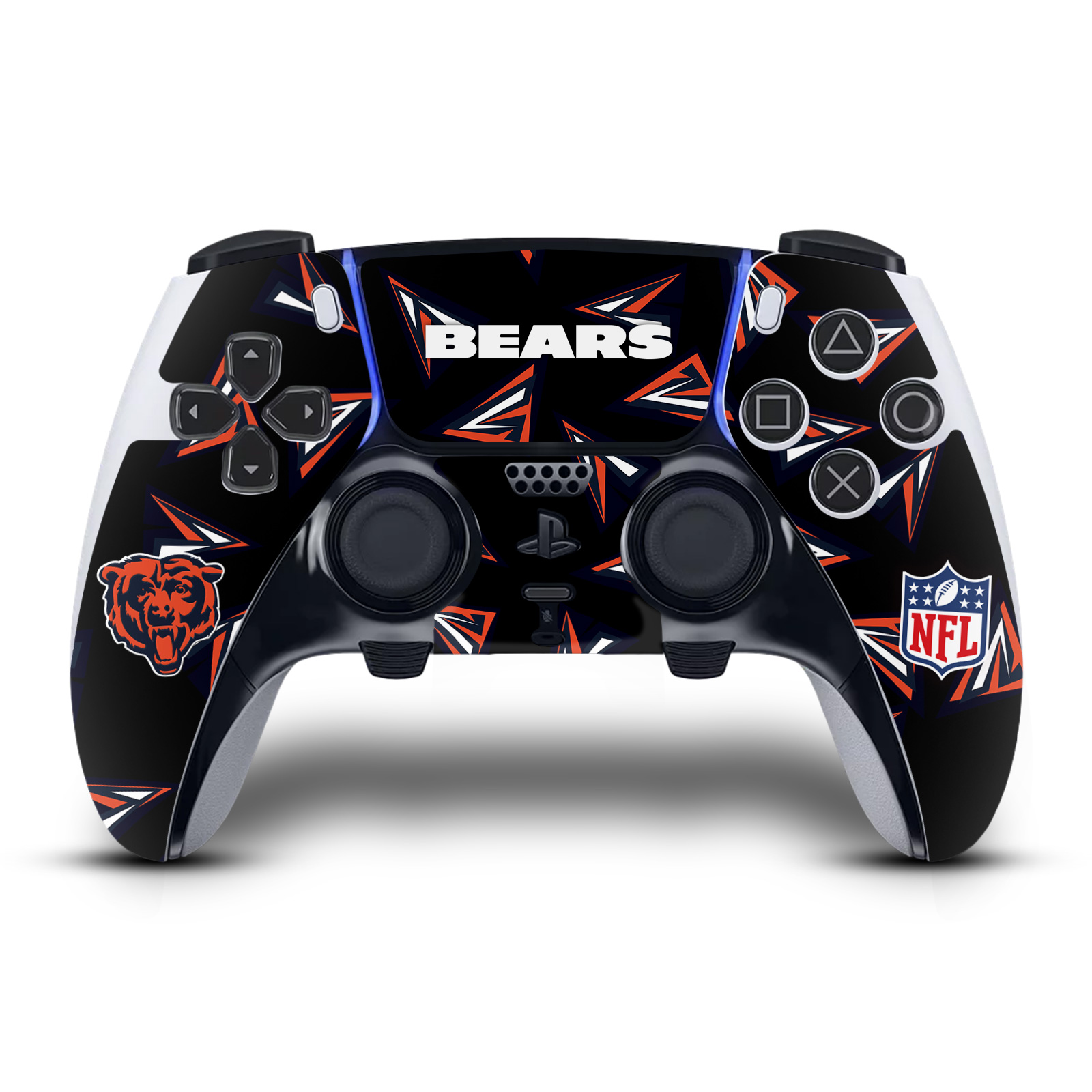 OFFICIAL NFL CHICAGO BEARS VINYL SKIN FOR SONY PS5 DUALSENSE EDGE CONTROLLER