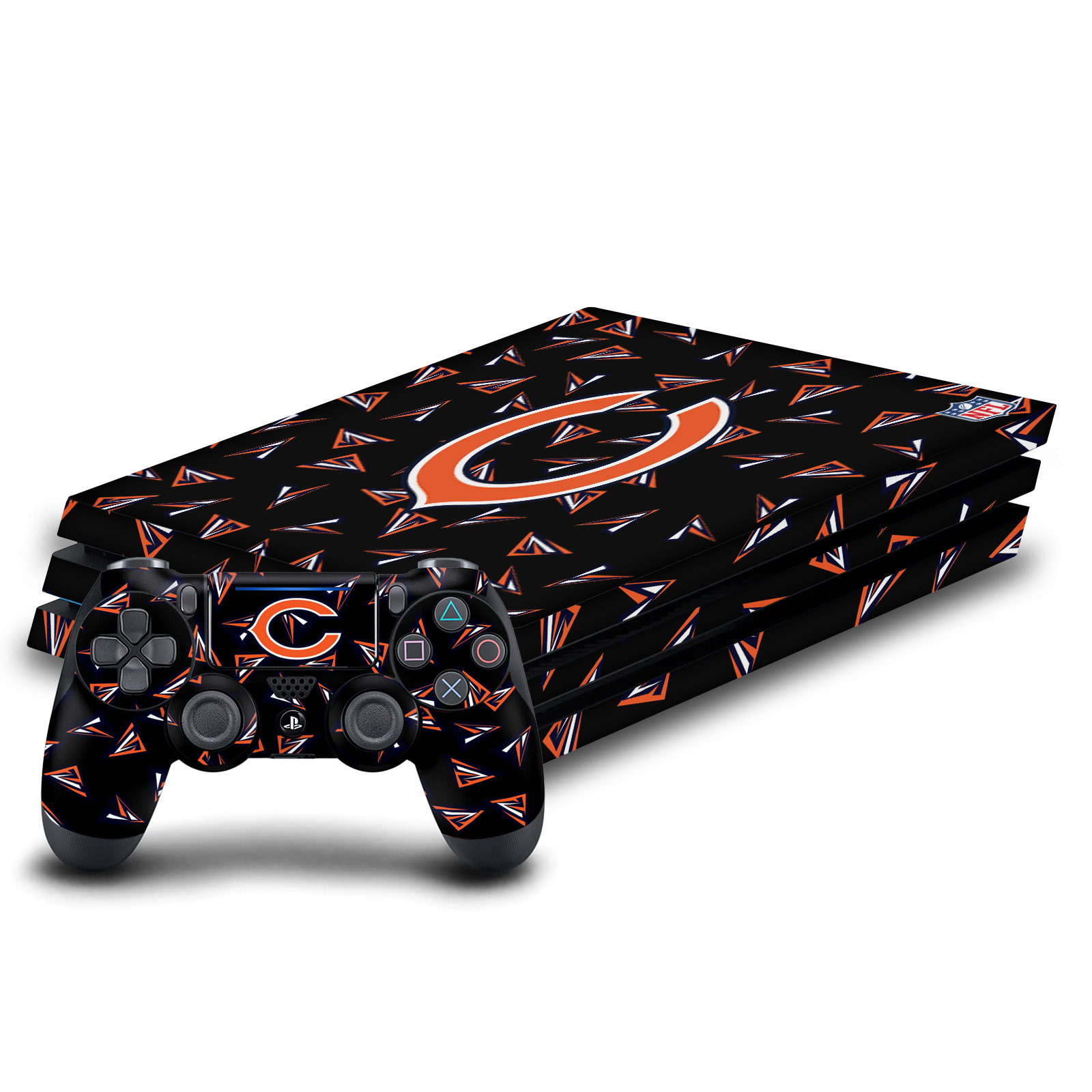 OFFIZIELLER NFL CHICAGO BEARS VINYL SKIN AUFKLEBER FÜR PS4 PRO KONSOLE & DUALSHOCK 4 - Bild 15 von 23