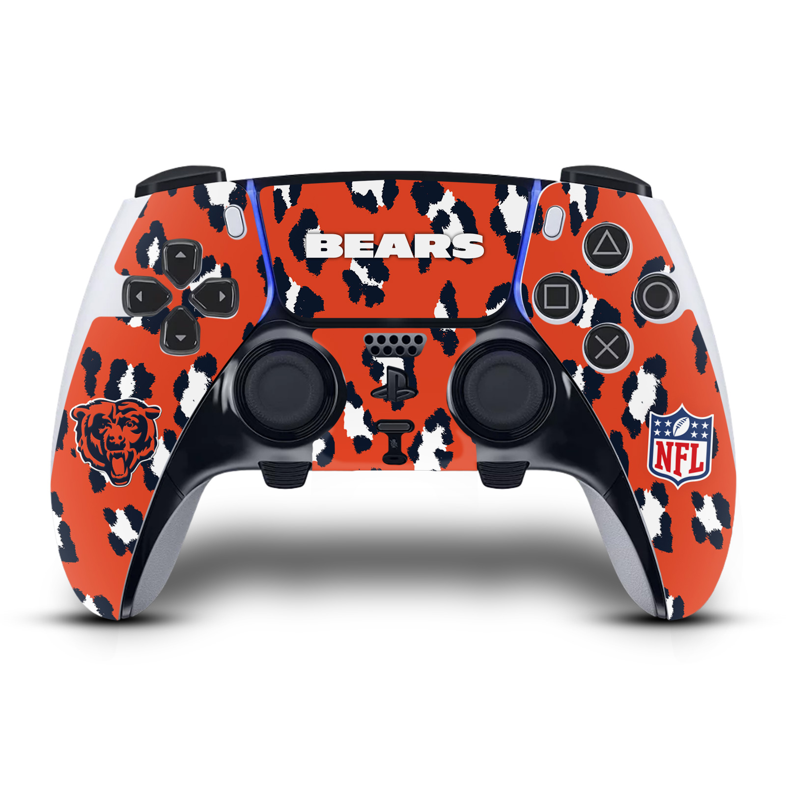 OFFICIAL NFL CHICAGO BEARS VINYL SKIN FOR SONY PS5 DUALSENSE EDGE CONTROLLER