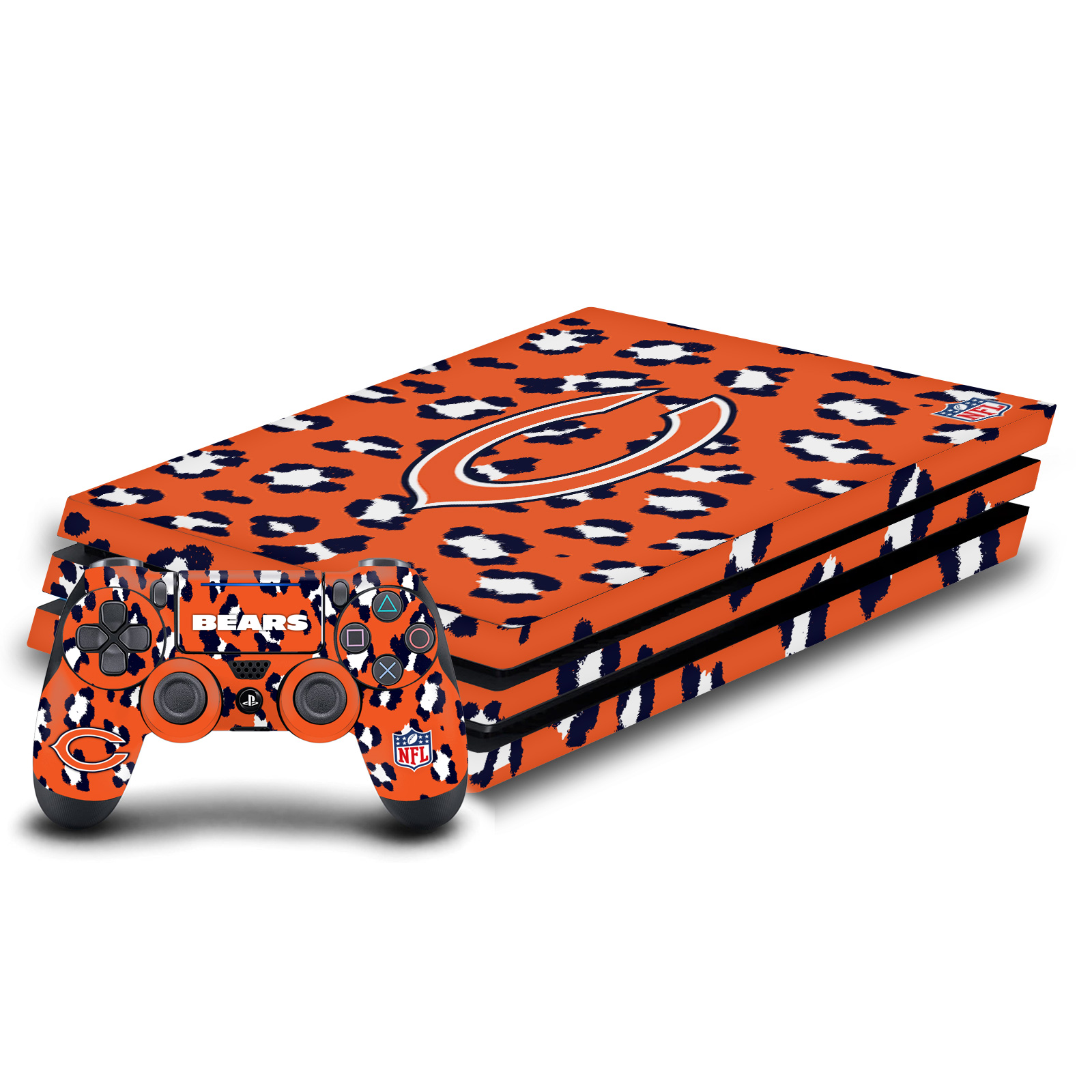 OFFIZIELLER NFL CHICAGO BEARS VINYL SKIN AUFKLEBER FÜR PS4 PRO KONSOLE & DUALSHOCK 4 - Bild 16 von 23