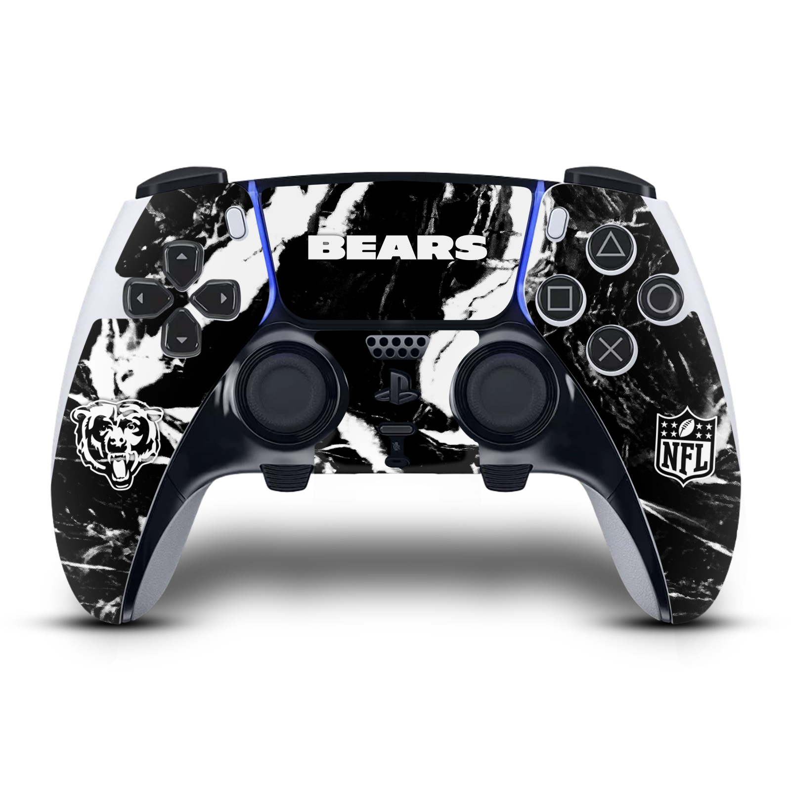 OFFICIAL NFL CHICAGO BEARS VINYL SKIN FOR SONY PS5 DUALSENSE EDGE CONTROLLER