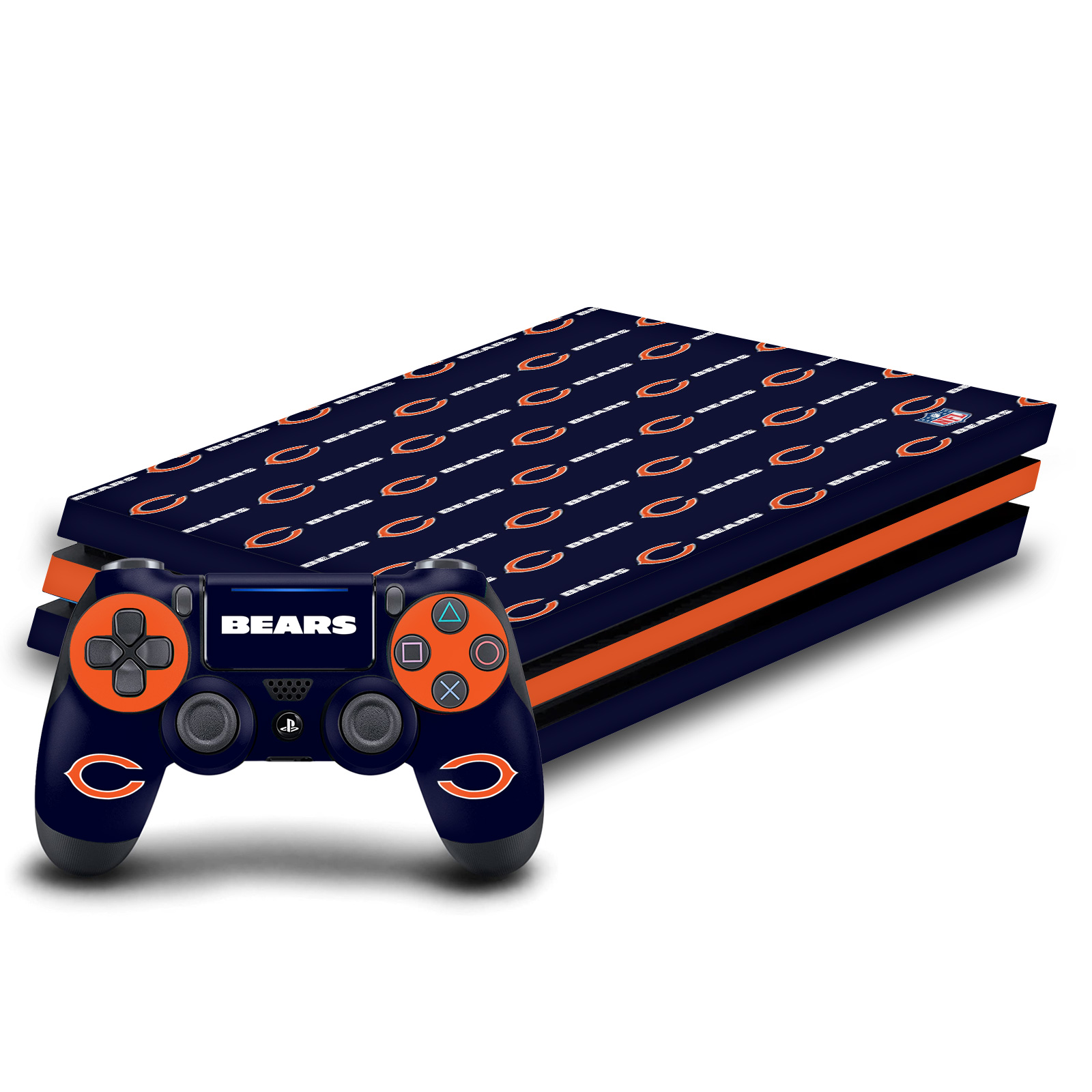 OFFIZIELLER NFL CHICAGO BEARS VINYL SKIN AUFKLEBER FÜR PS4 PRO KONSOLE & DUALSHOCK 4 - Bild 17 von 23