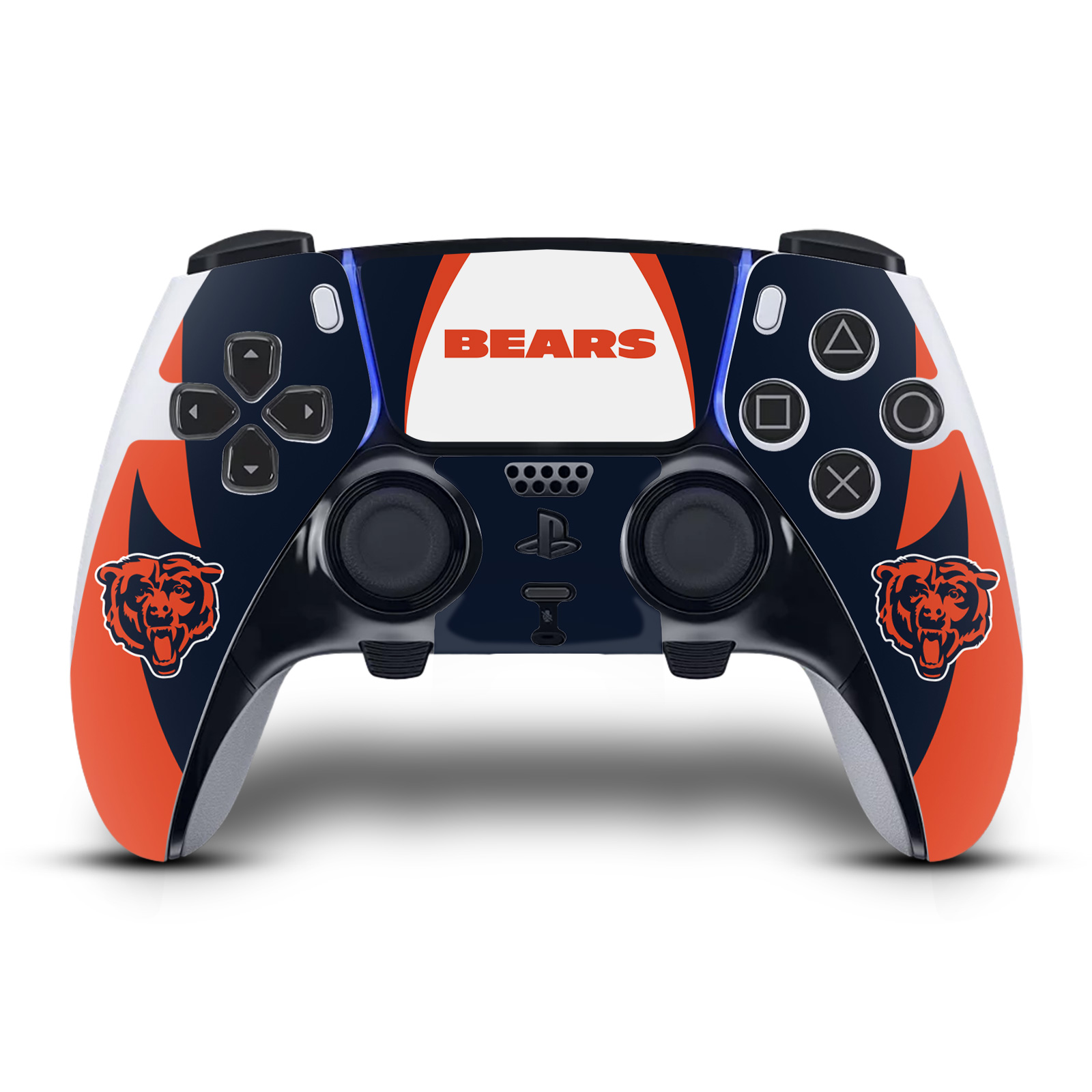 OFFICIAL NFL CHICAGO BEARS VINYL SKIN FOR SONY PS5 DUALSENSE EDGE CONTROLLER