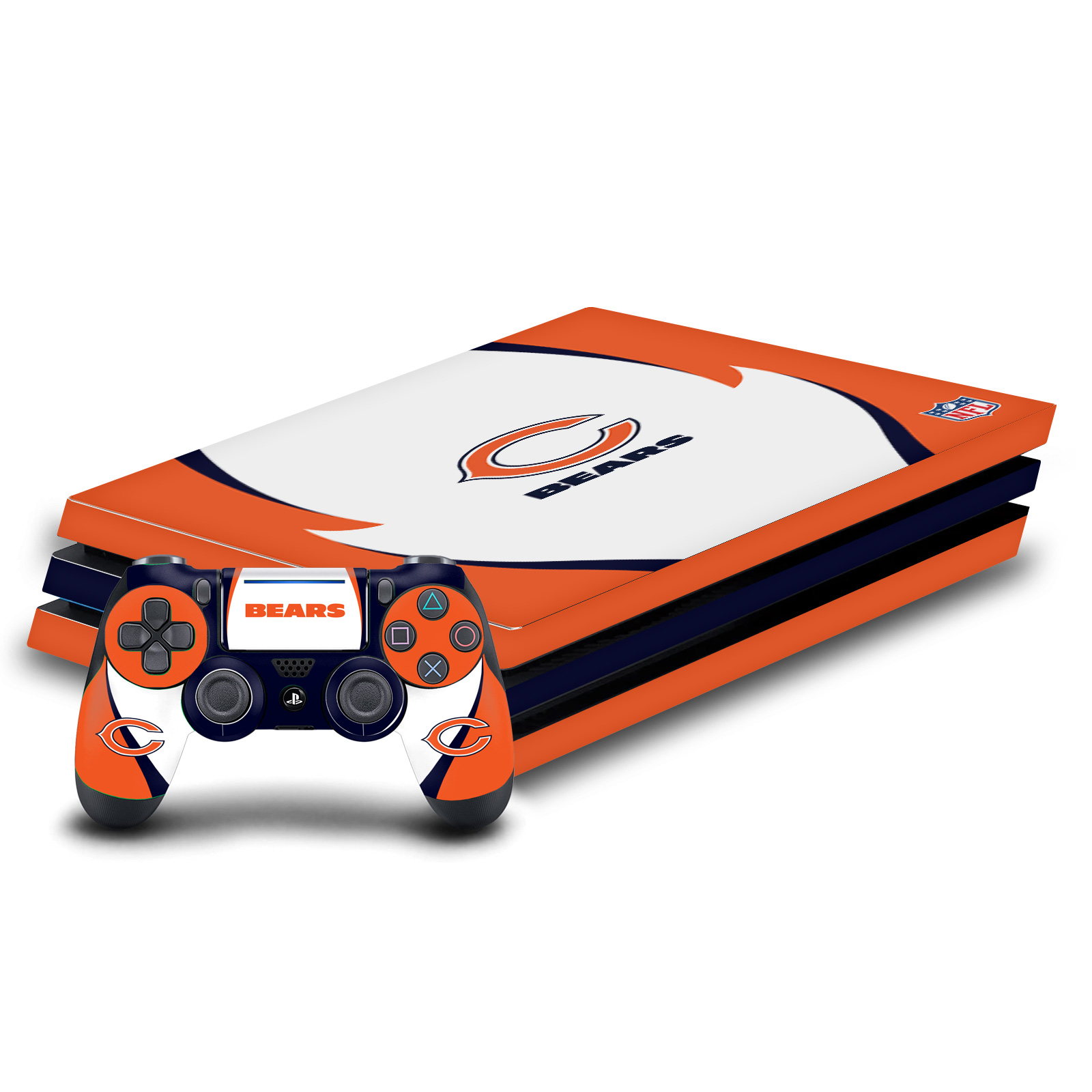 OFFIZIELLER NFL CHICAGO BEARS VINYL SKIN AUFKLEBER FÜR PS4 PRO KONSOLE & DUALSHOCK 4 - Bild 22 von 23