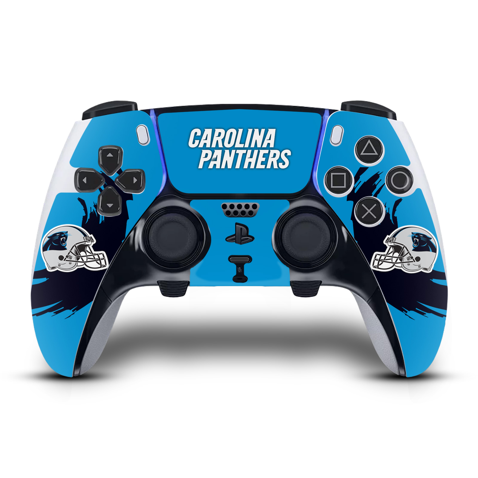 OFFICIAL NFL CAROLINA PANTHERS VINYL SKIN FOR SONY PS5 DUALSENSE EDGE CONTROLLER