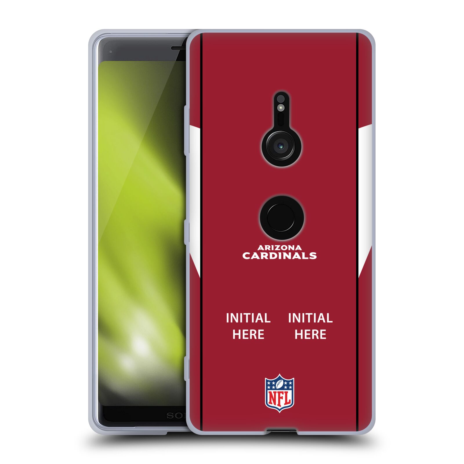 CUSTOM CUSTOMIZED PERSONALIZED NFL ARIZONA CARDINALS GEL CASE FOR SONY PHONES 1