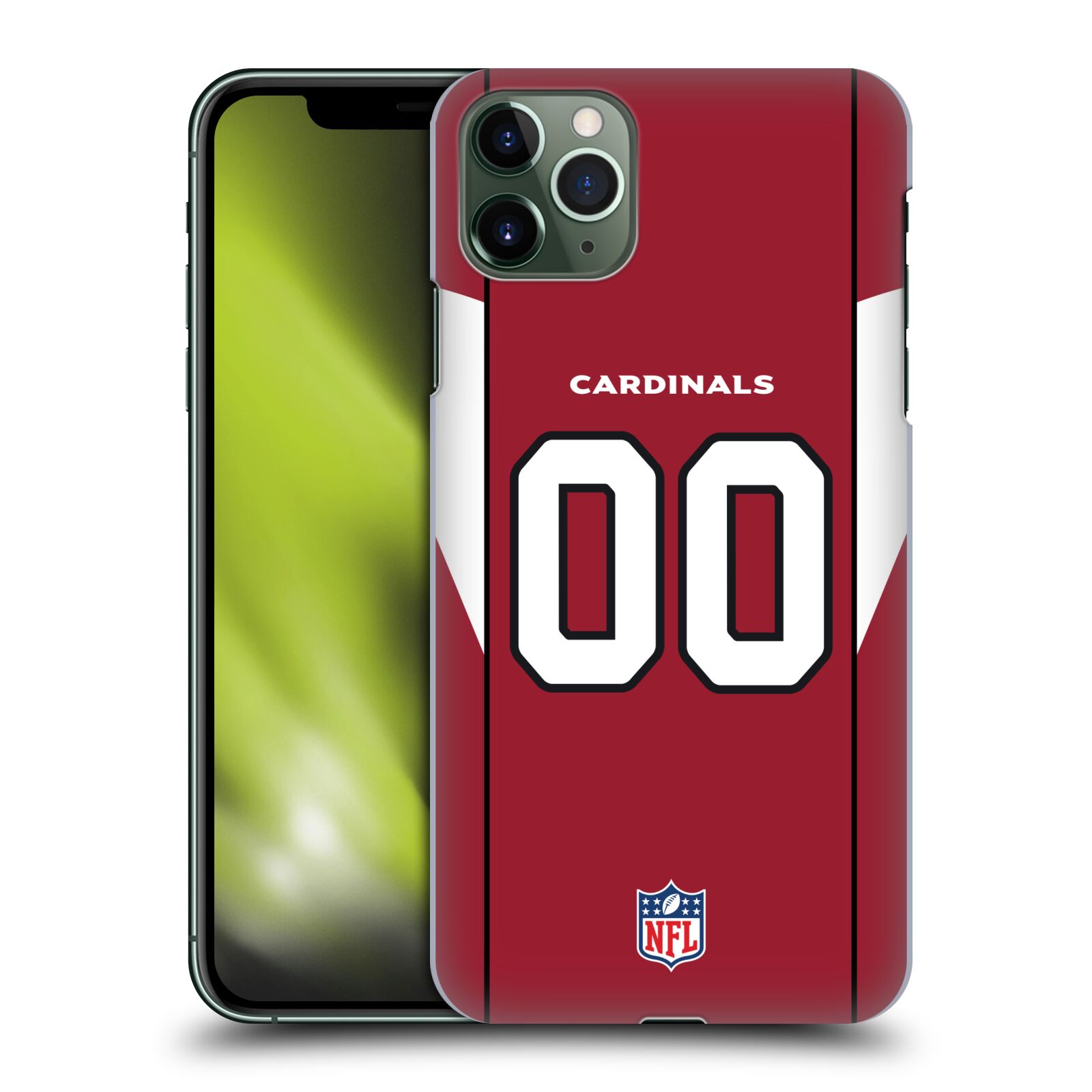 Custom Arizona Cardinals Phone Case for iPhone 11 Pro Max,Xs,Xr,X,10s,10r,10 Case Personalized