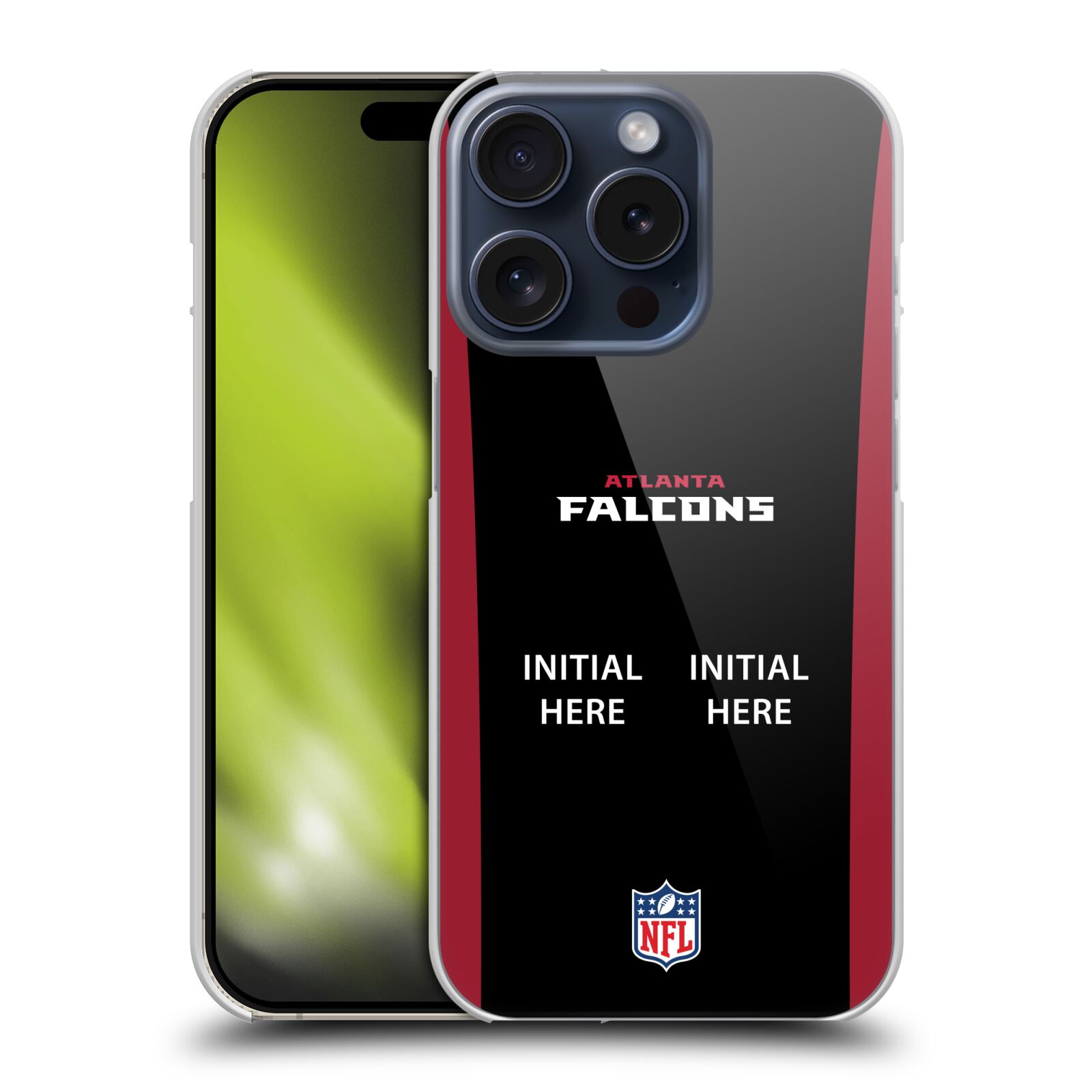 CUSTOM CUSTOMIZED PERSONALIZED NFL ATLANTA FALCONS CASE FOR APPLE iPHONE PHONES