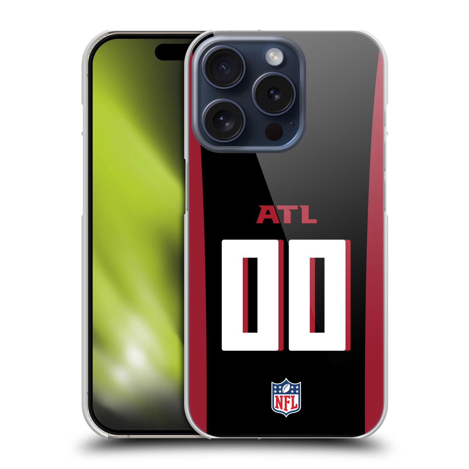 CUSTOM CUSTOMIZED PERSONALIZED NFL ATLANTA FALCONS CASE FOR APPLE iPHONE PHONES