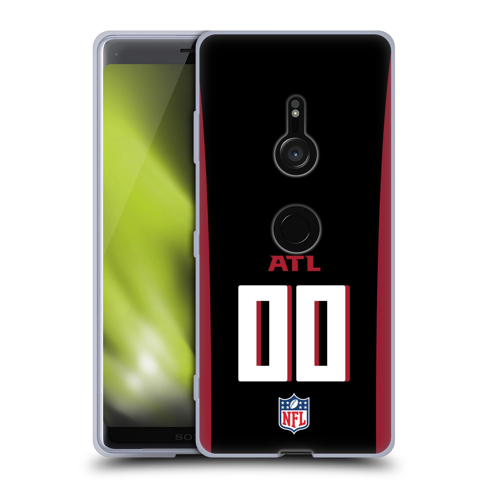 CUSTOM CUSTOMIZED PERSONALIZED NFL ATLANTA FALCONS GEL CASE FOR SONY PHONES 1