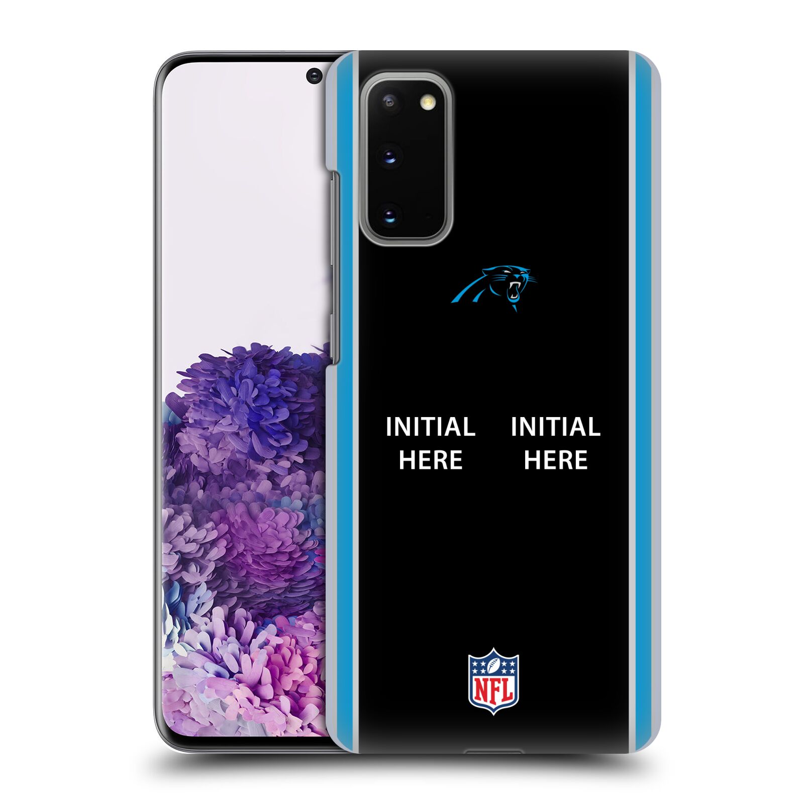 CUSTOM CUSTOMIZED PERSONALIZED NFL CAROLINA PANTHERS CASE FOR SAMSUNG PHONES 1