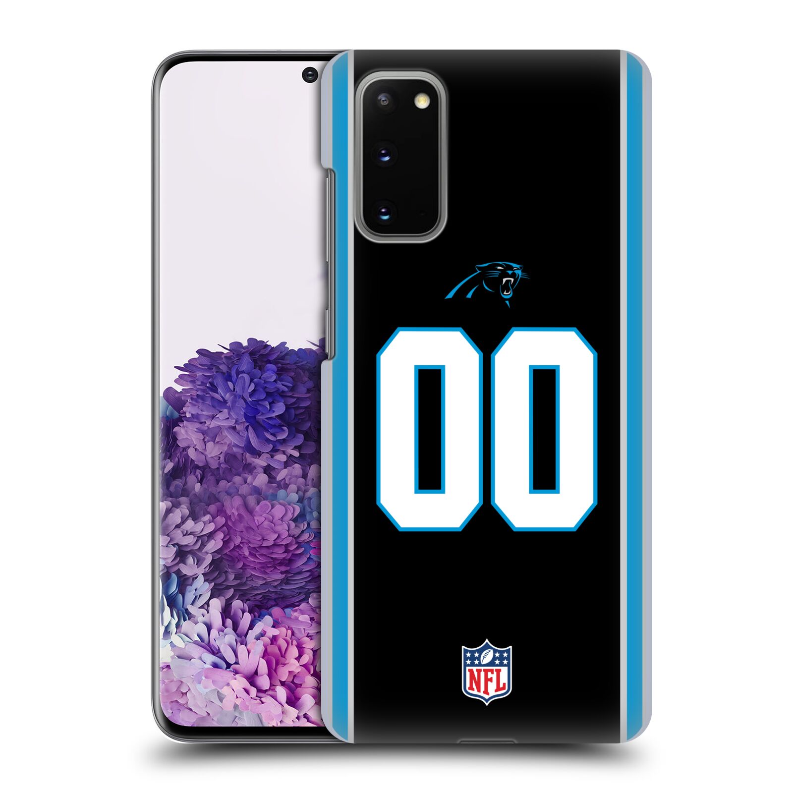 CUSTOM CUSTOMIZED PERSONALIZED NFL CAROLINA PANTHERS CASE FOR SAMSUNG PHONES 1