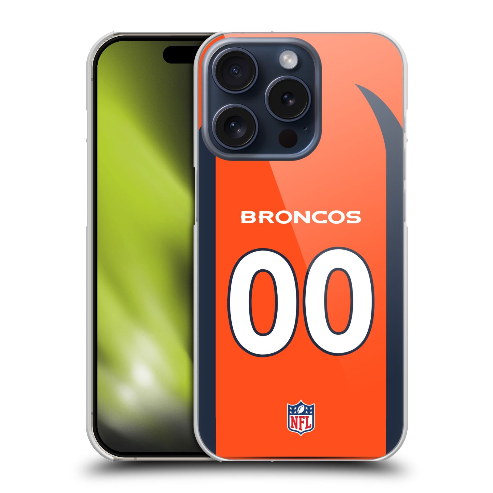 CUSTOM CUSTOMIZED PERSONALIZED NFL DENVER BRONCOS CASE FOR APPLE iPHONE PHONES