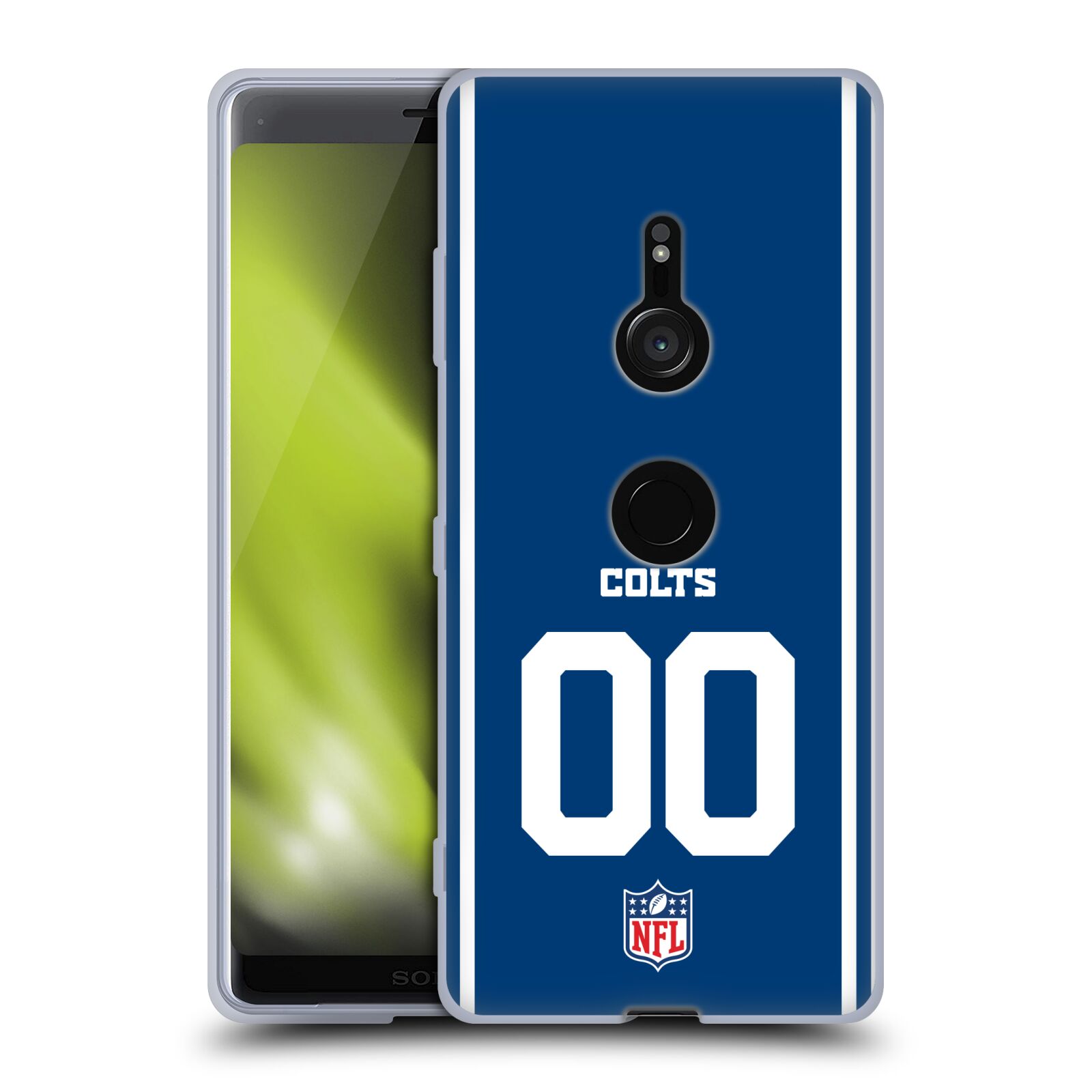 CUSTOM CUSTOMIZED PERSONALIZED NFL INDIANAPOLIS COLTS GEL CASE FOR SONY PHONES 1