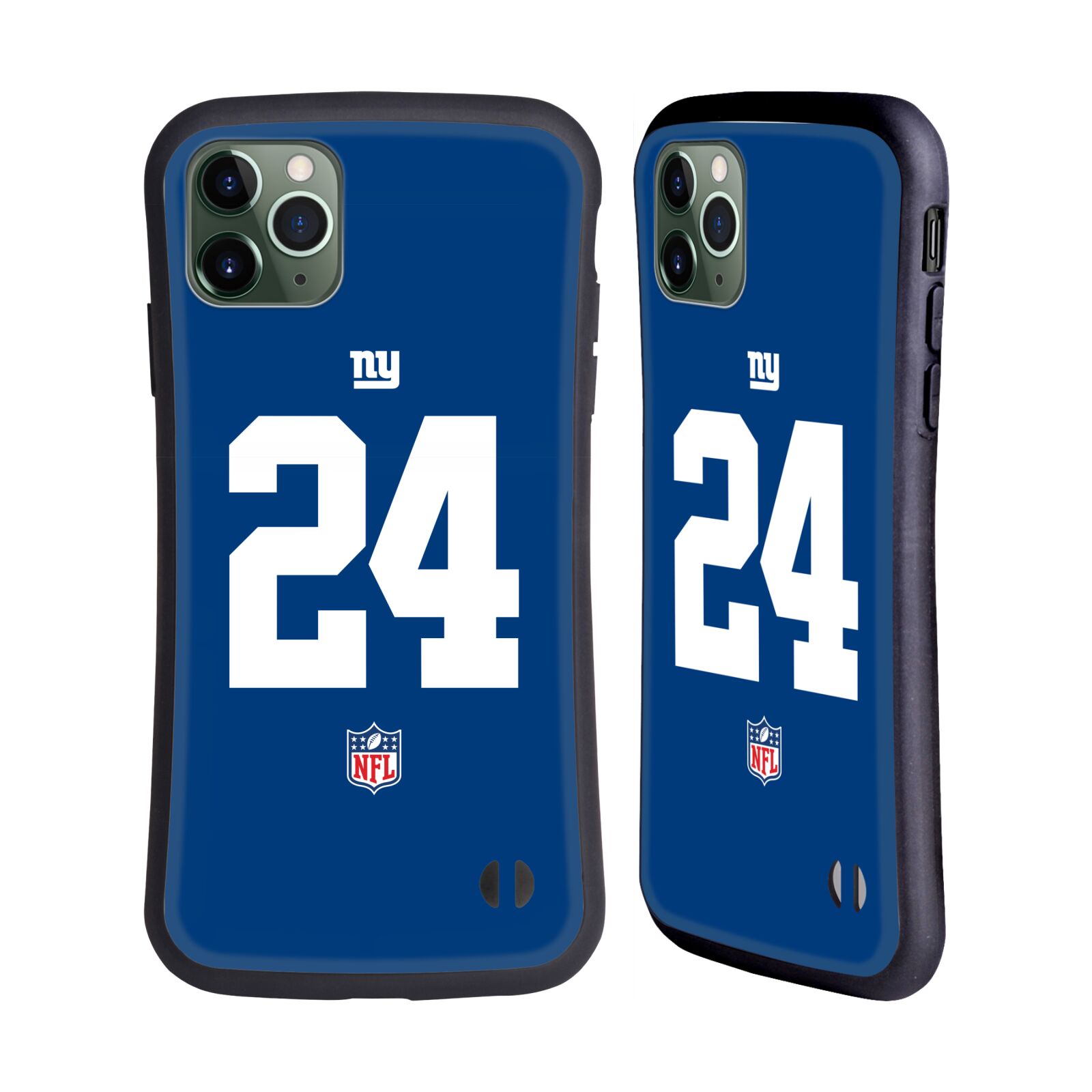 CUSTODIA IBRIDA PERSONALIZZATA NFL NEW YORK GIANTS PER TELEFONI APPLE iPHONES - Foto 9 di 9