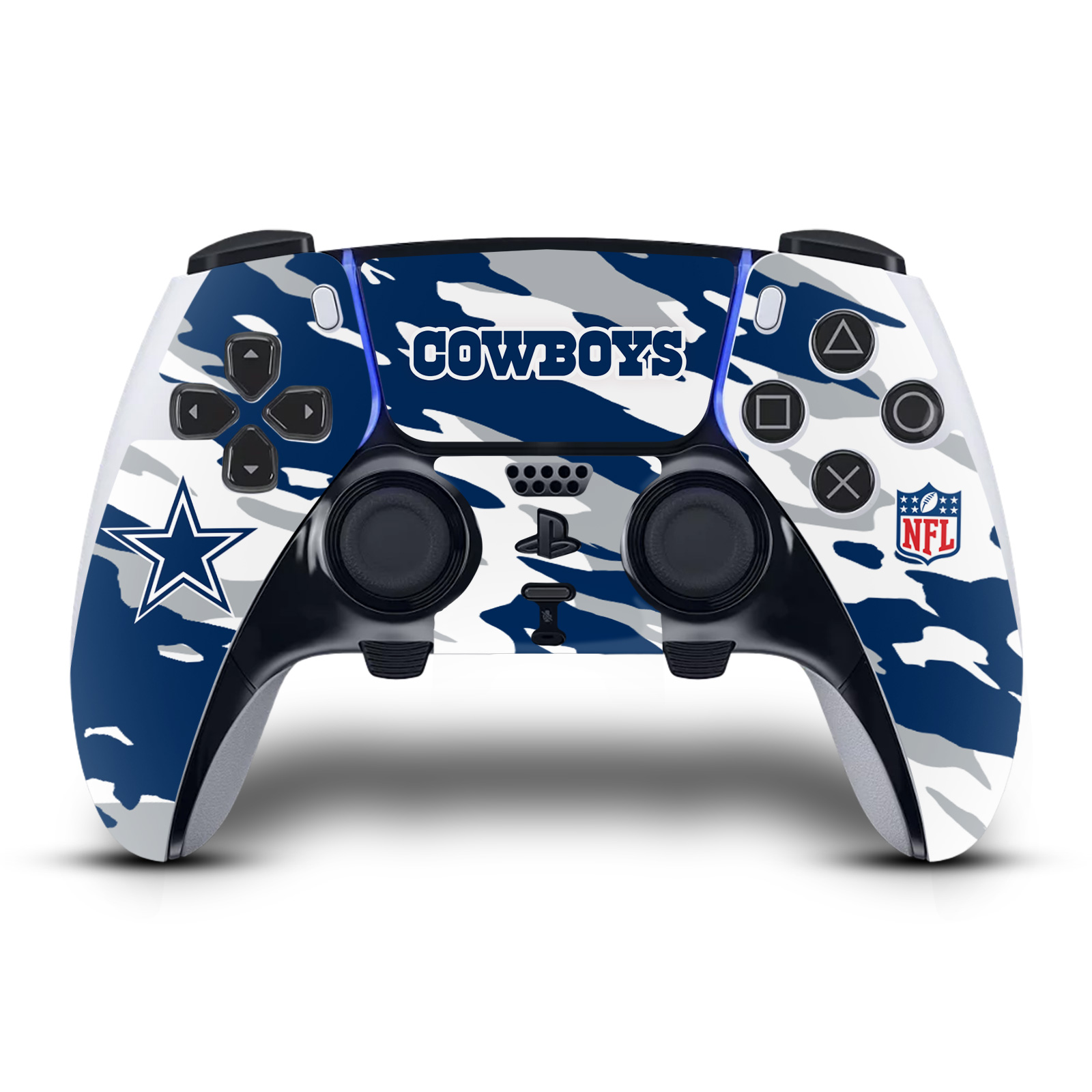 OFFICIAL NFL DALLAS COWBOYS VINYL SKIN FOR SONY PS5 DUALSENSE EDGE CONTROLLER