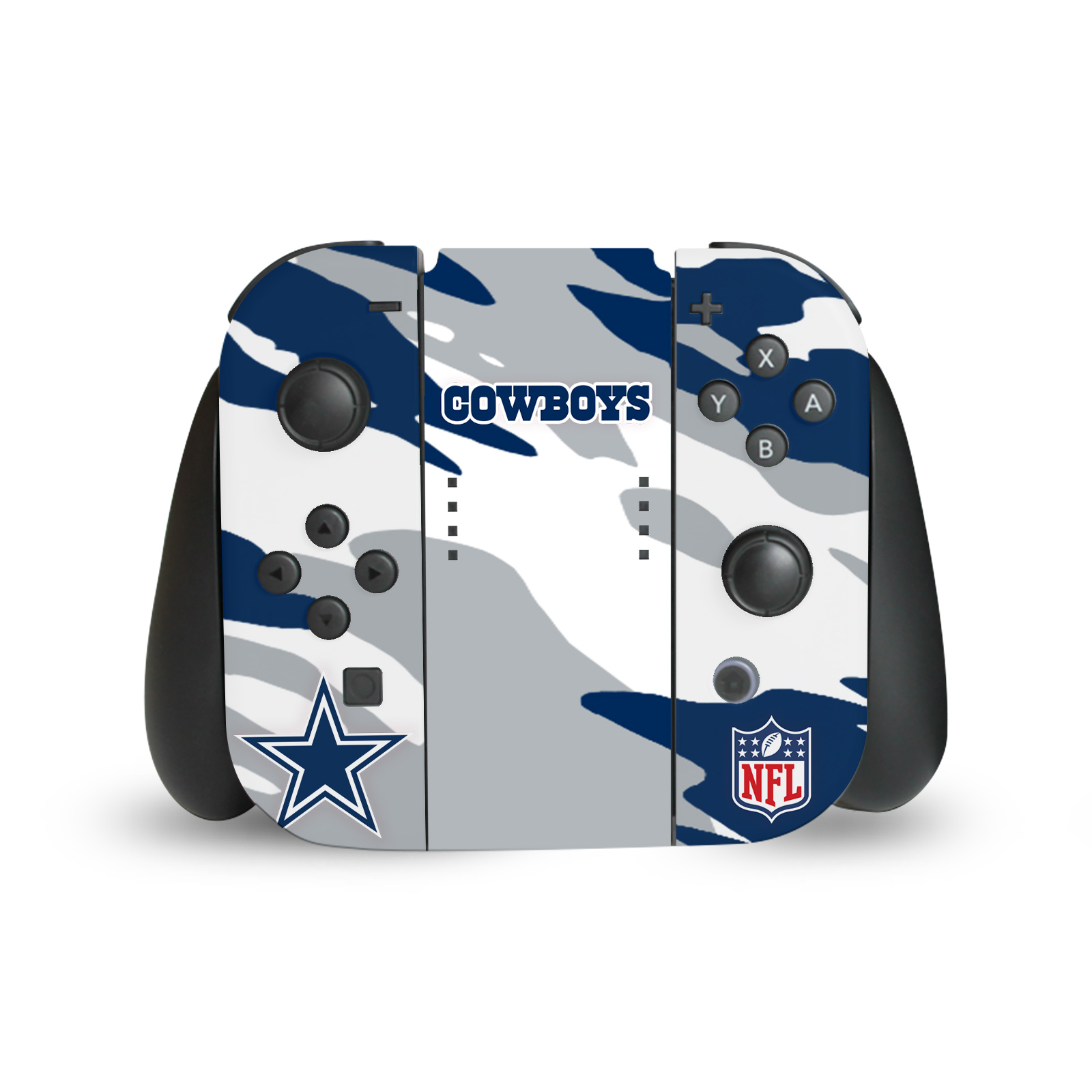 OFFICIAL NFL DALLAS COWBOYS VINYL SKIN DECAL FOR NINTENDO SWITCH JOY CONTROLLER - Picture 9 of 19