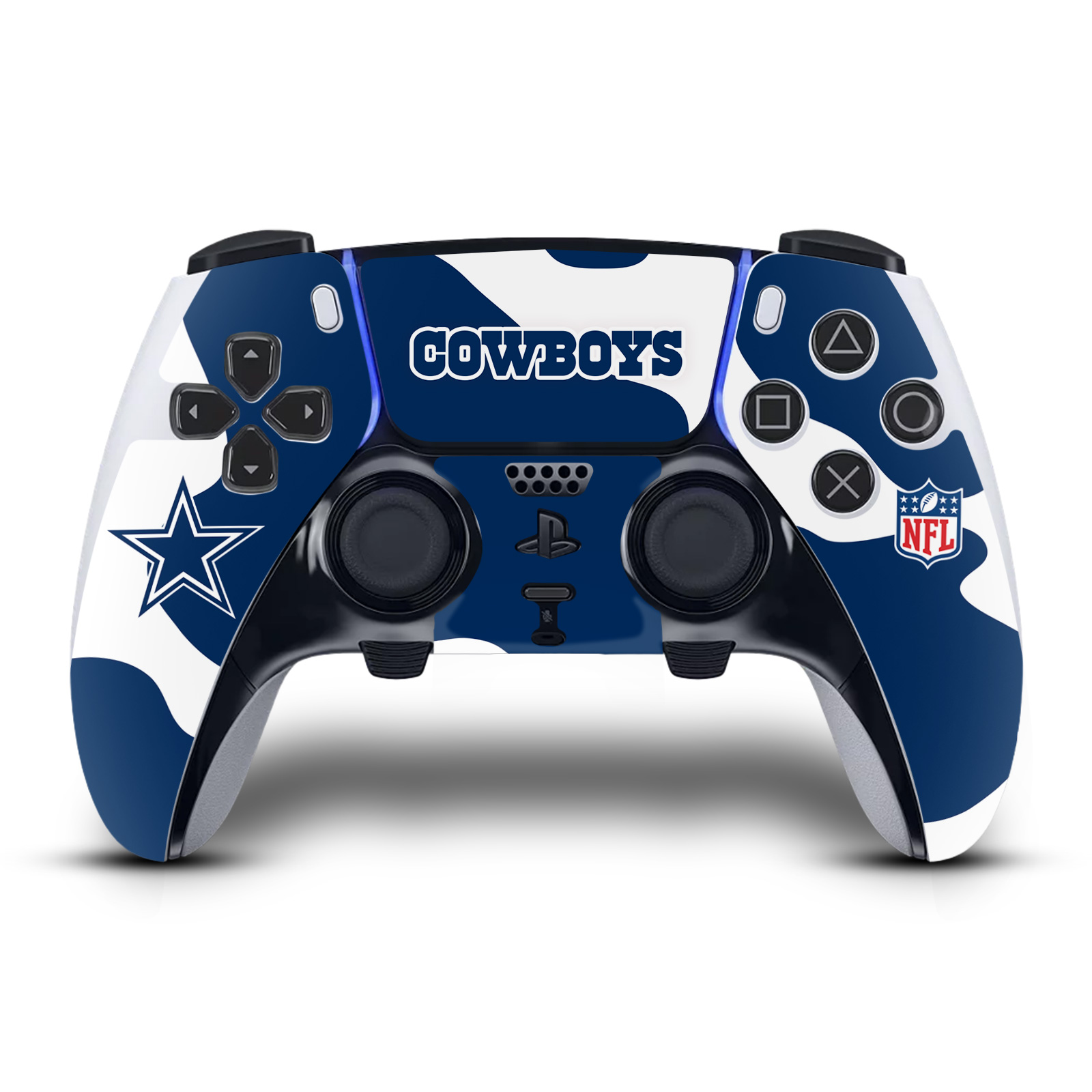 OFFICIAL NFL DALLAS COWBOYS VINYL SKIN FOR SONY PS5 DUALSENSE EDGE CONTROLLER