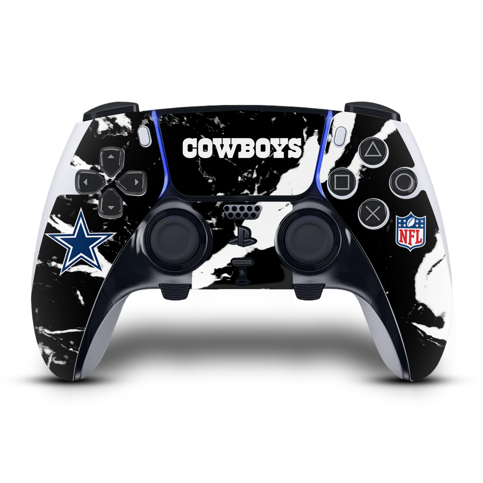 OFFICIAL NFL DALLAS COWBOYS VINYL SKIN FOR SONY PS5 DUALSENSE EDGE CONTROLLER