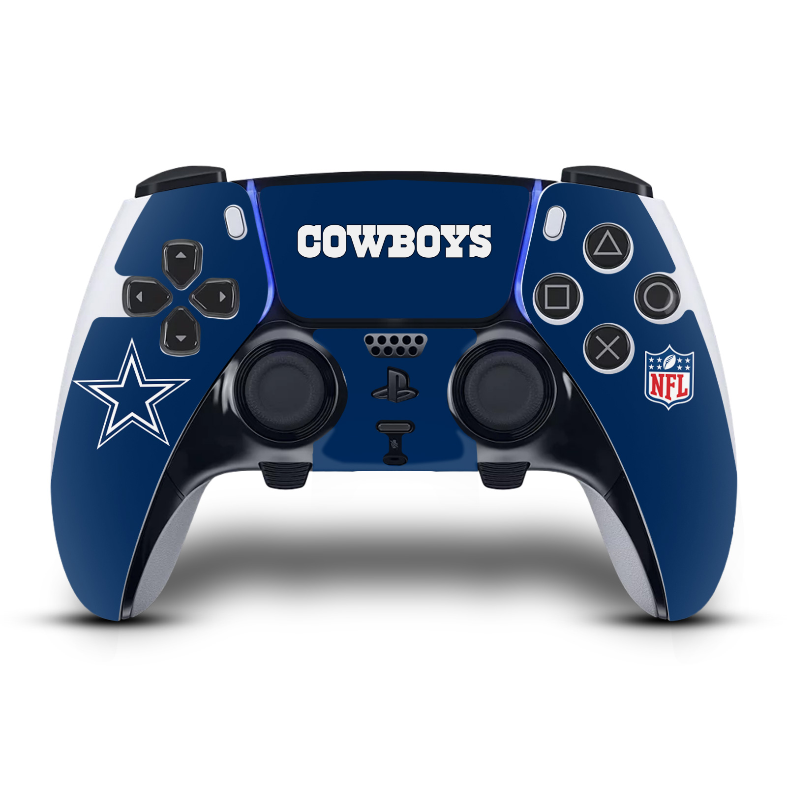 OFFICIAL NFL DALLAS COWBOYS VINYL SKIN FOR SONY PS5 DUALSENSE EDGE CONTROLLER