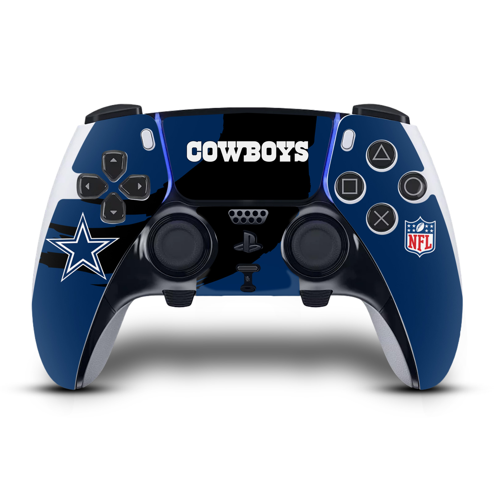 OFFICIAL NFL DALLAS COWBOYS VINYL SKIN FOR SONY PS5 DUALSENSE EDGE CONTROLLER