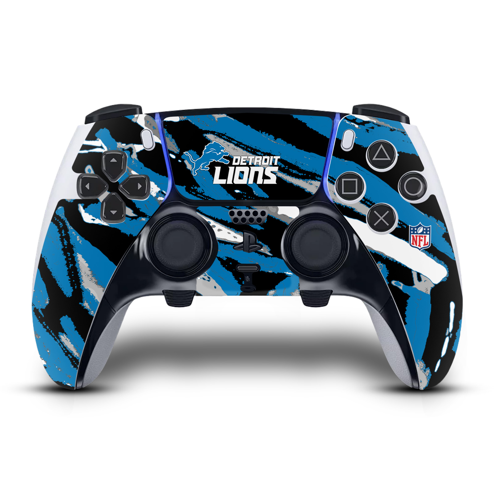 OFFICIAL NFL DETROIT LIONS VINYL SKIN FOR SONY PS5 DUALSENSE EDGE CONTROLLER