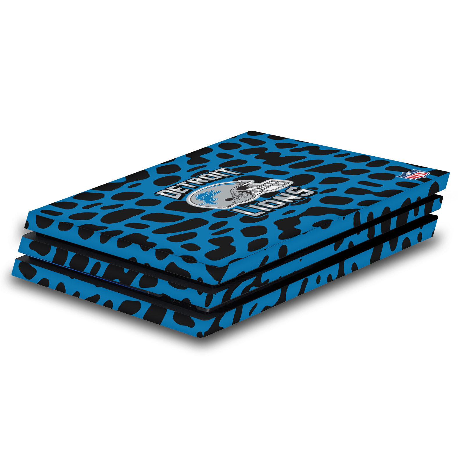 OFFICIAL NFL DETROIT LIONS VINYL STICKER SKIN DECAL FOR SONY PS4 PRO CONSOLE