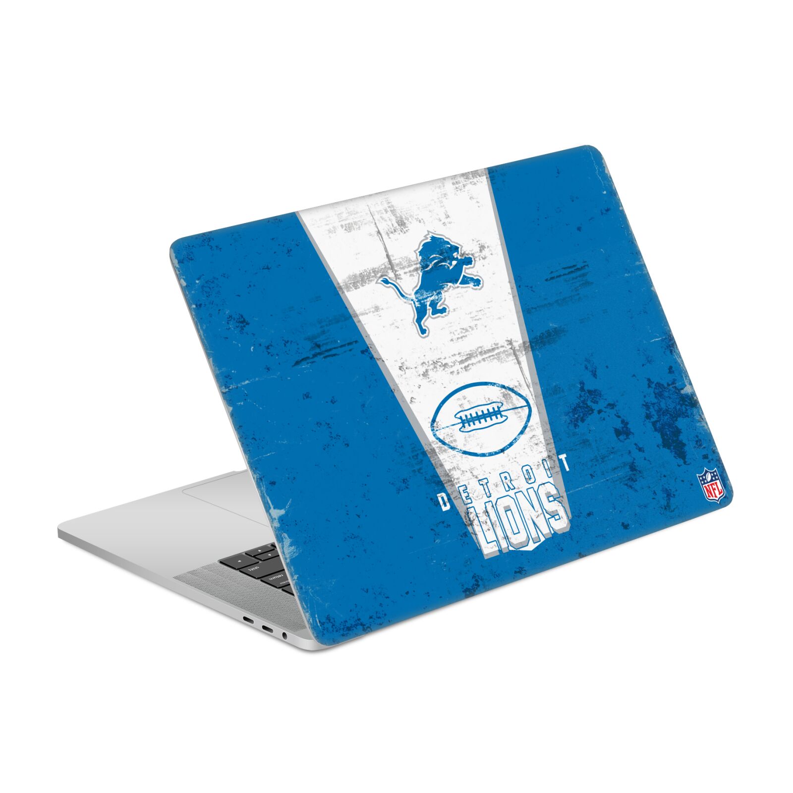 OFFICIAL NFL DETROIT LIONS VINYL SKIN DECAL FOR APPLE MACBOOK AIR PRO 13 - 16 - Picture 9 of 21