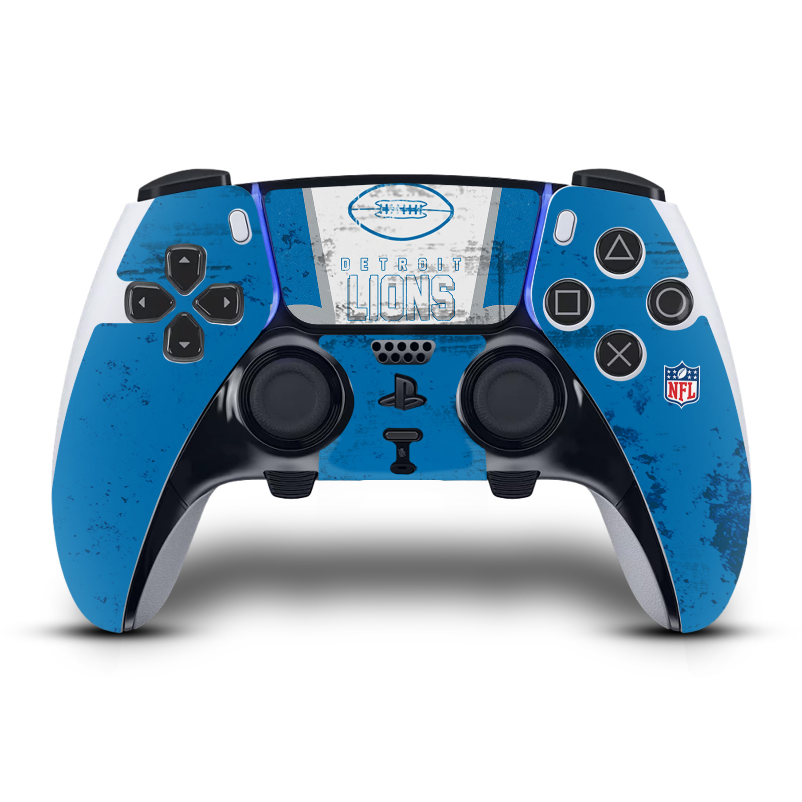 OFFICIAL NFL DETROIT LIONS VINYL SKIN FOR SONY PS5 DUALSENSE EDGE CONTROLLER