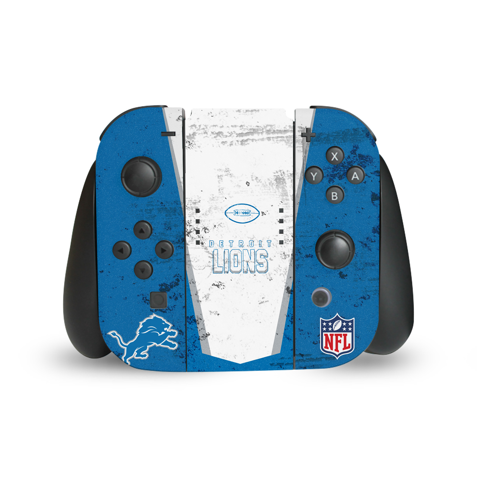 OFFICIAL NFL DETROIT LIONS VINYL SKIN DECAL FOR NINTENDO SWITCH JOY CONTROLLER