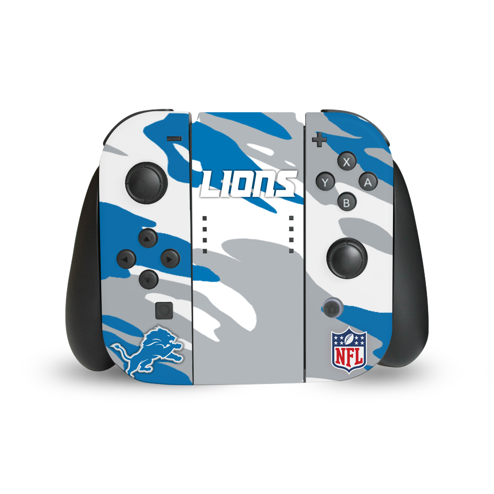 OFFICIAL NFL DETROIT LIONS VINYL SKIN DECAL FOR NINTENDO SWITCH JOY CONTROLLER