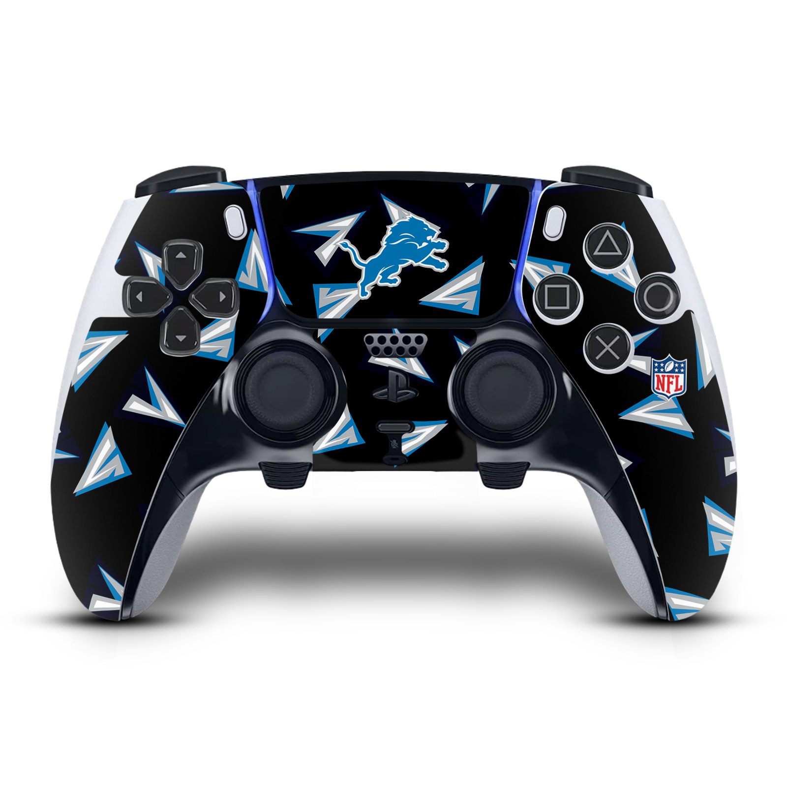 OFFICIAL NFL DETROIT LIONS VINYL SKIN FOR SONY PS5 DUALSENSE EDGE CONTROLLER