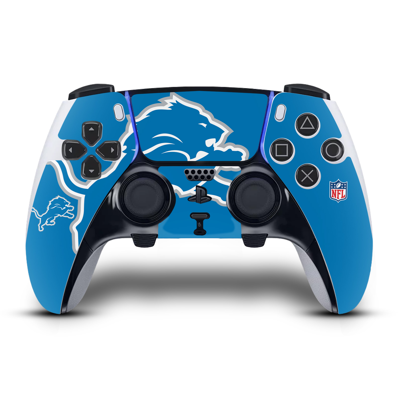 OFFICIAL NFL DETROIT LIONS VINYL SKIN FOR SONY PS5 DUALSENSE EDGE CONTROLLER