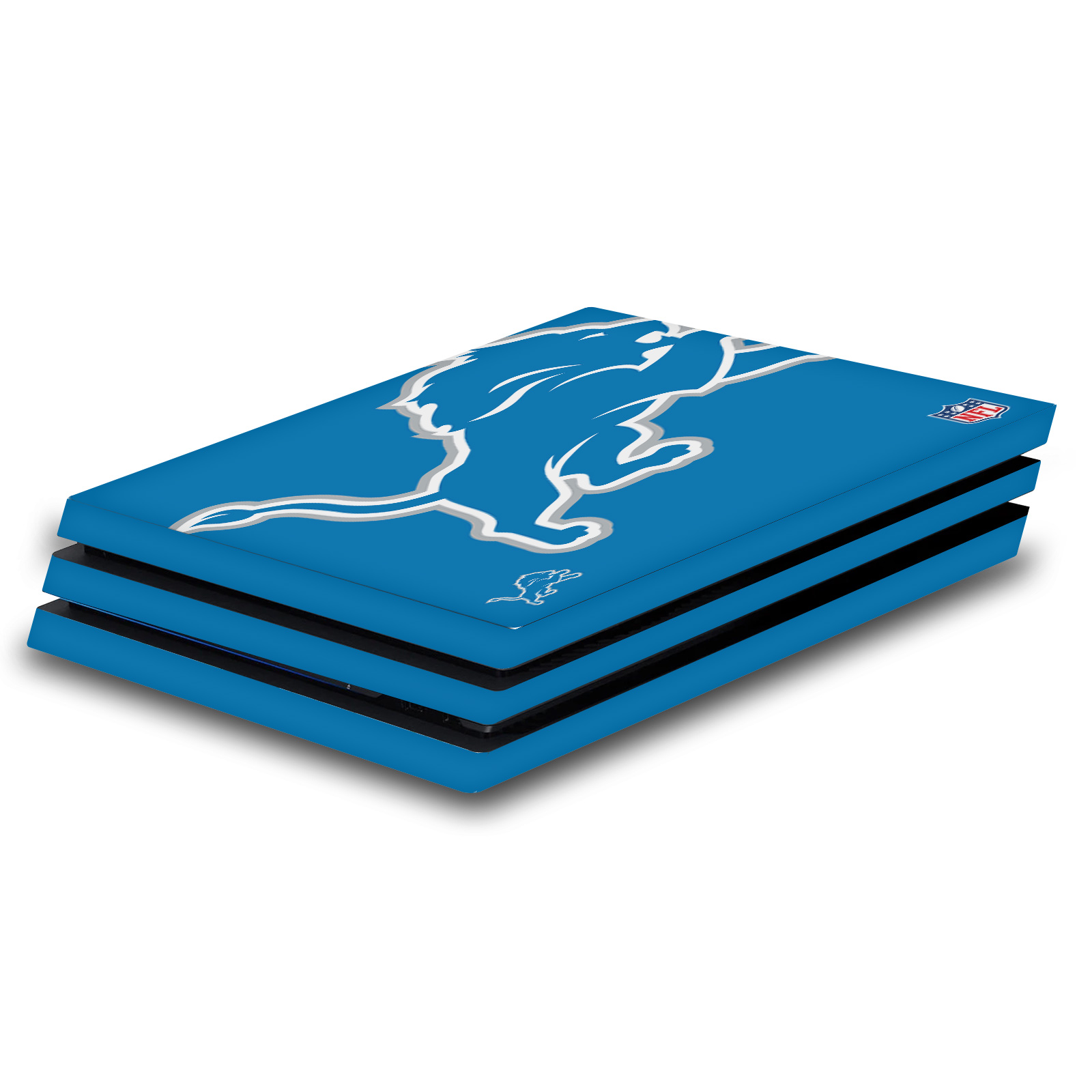 OFFICIAL NFL DETROIT LIONS VINYL STICKER SKIN DECAL FOR SONY PS4 PRO CONSOLE