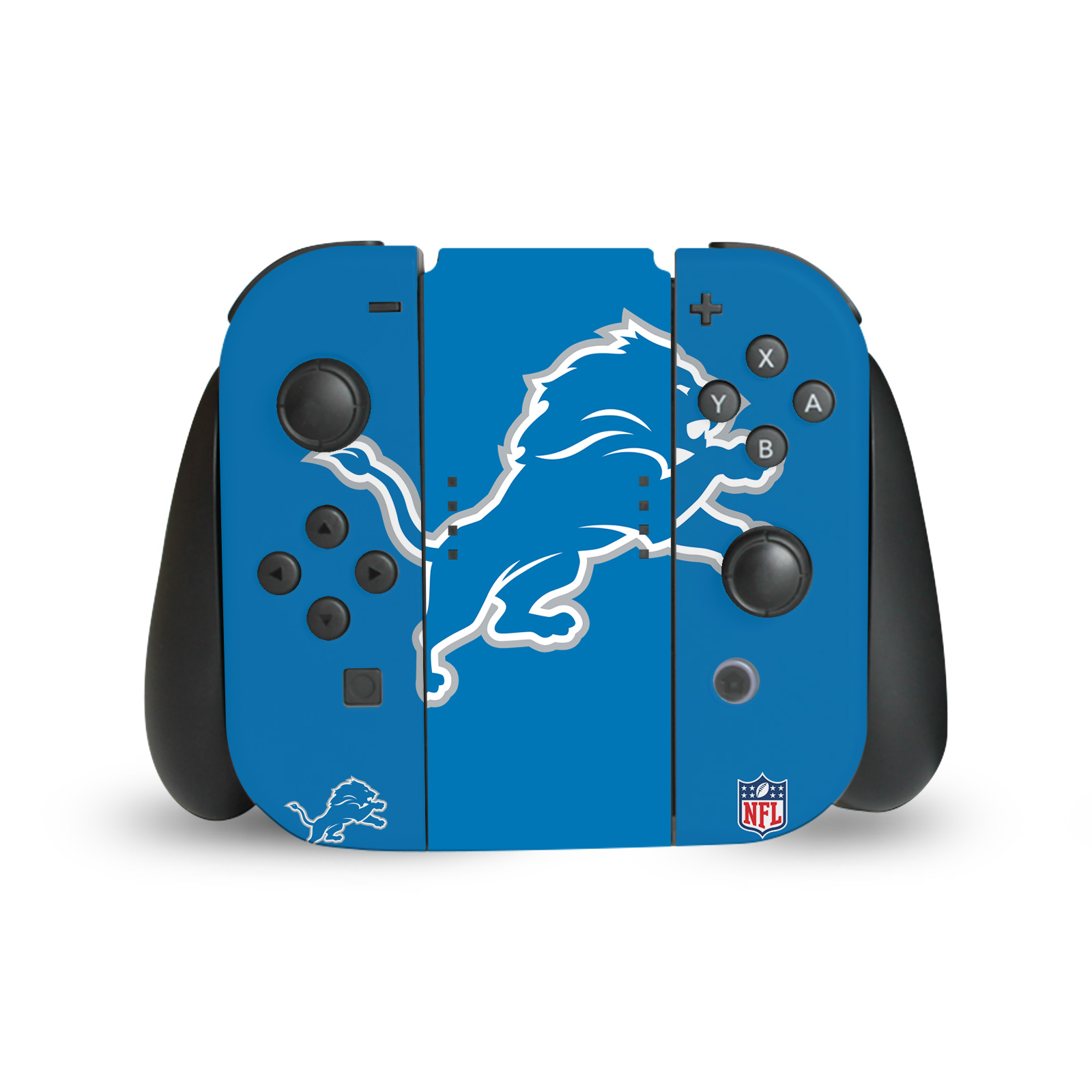 OFFICIAL NFL DETROIT LIONS VINYL SKIN DECAL FOR NINTENDO SWITCH JOY CONTROLLER