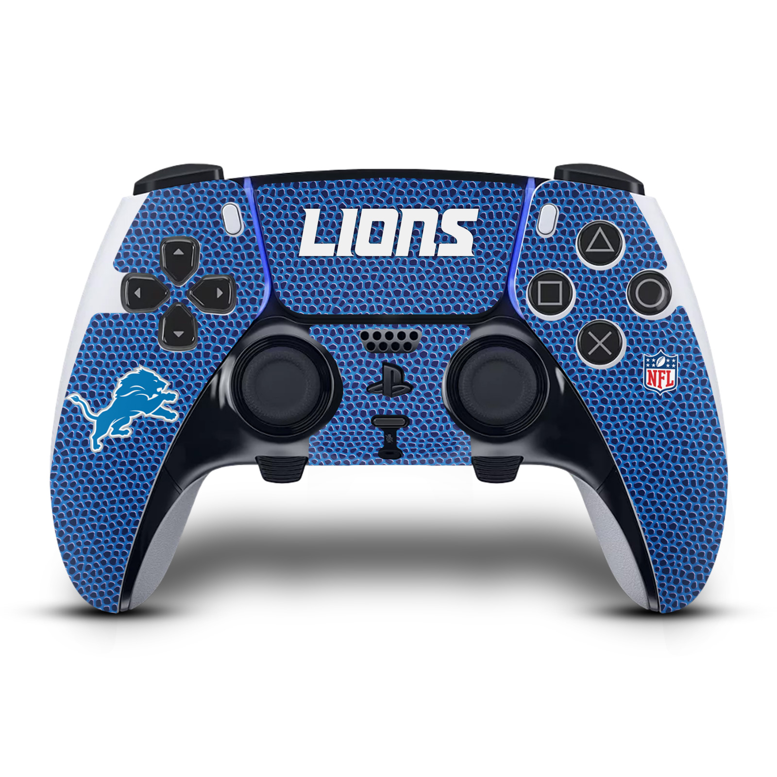 OFFICIAL NFL DETROIT LIONS VINYL SKIN FOR SONY PS5 DUALSENSE EDGE CONTROLLER